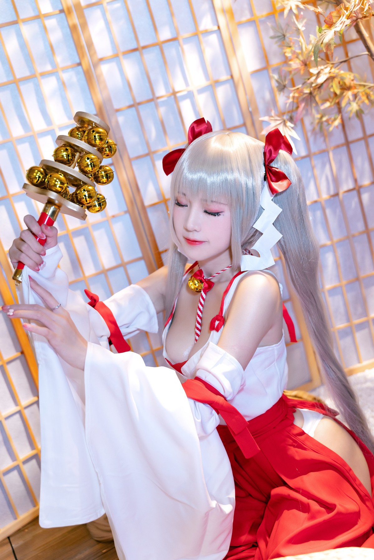 Cosplay 可畏巫女 miko酱(15)