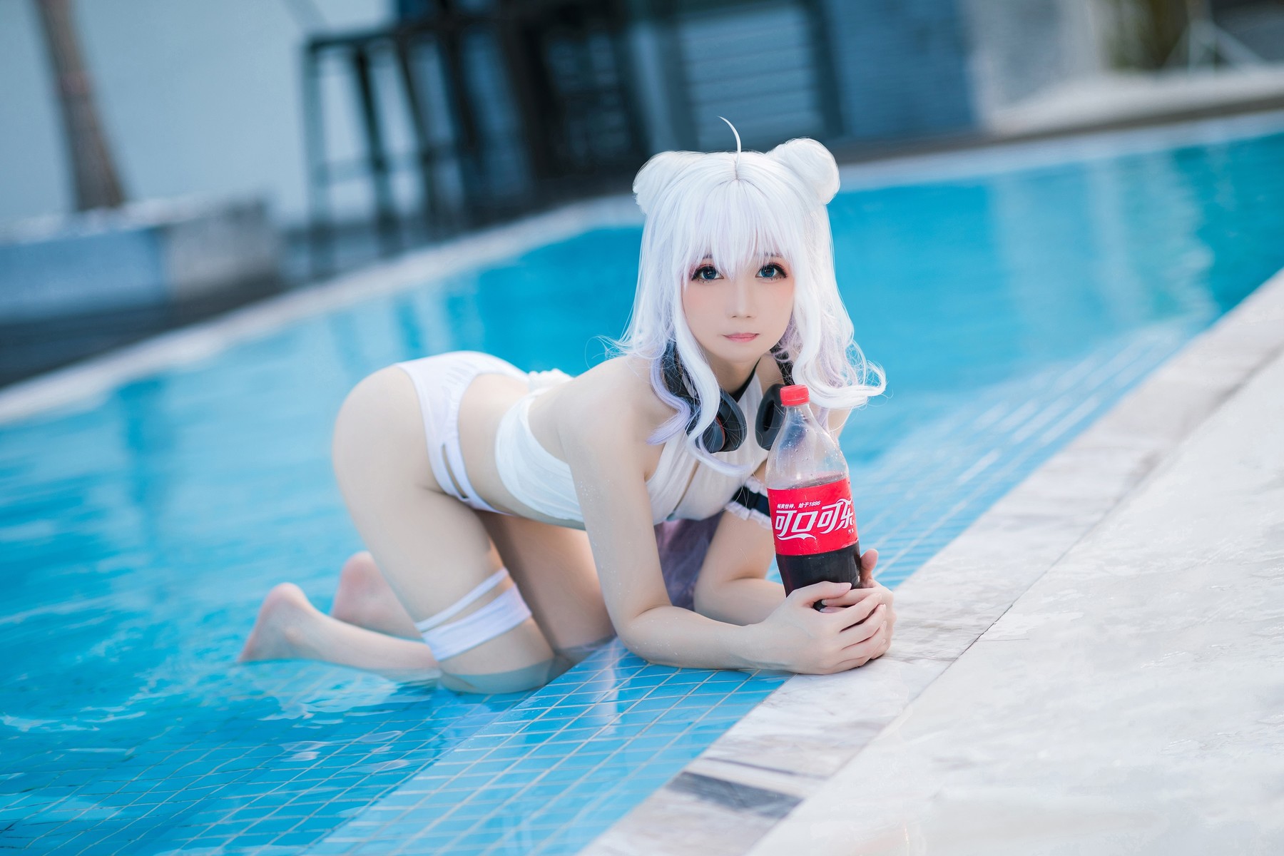 Cosplay 焖焖碳 恶毒泳衣 Vicious Swimsuit(11)