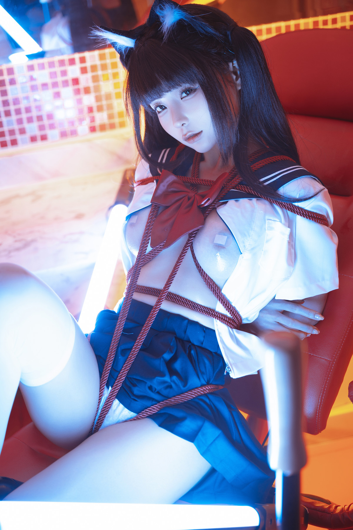 Cosplay 蠢沫沫Chunmomo 另一面 Set.02(11)