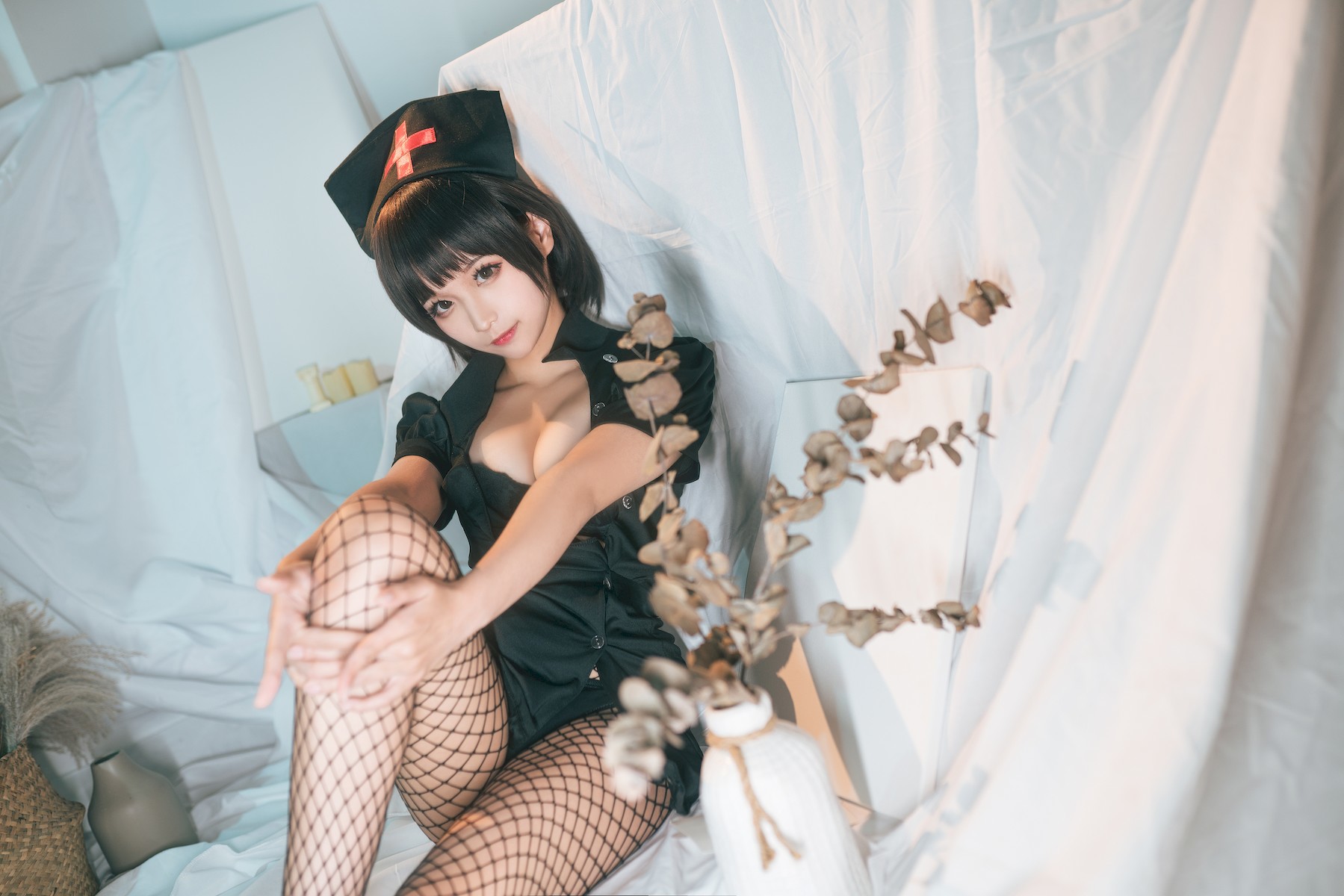 Cosplay 蠢沫沫 Chunmomo 护士 Dark Nurse(15)