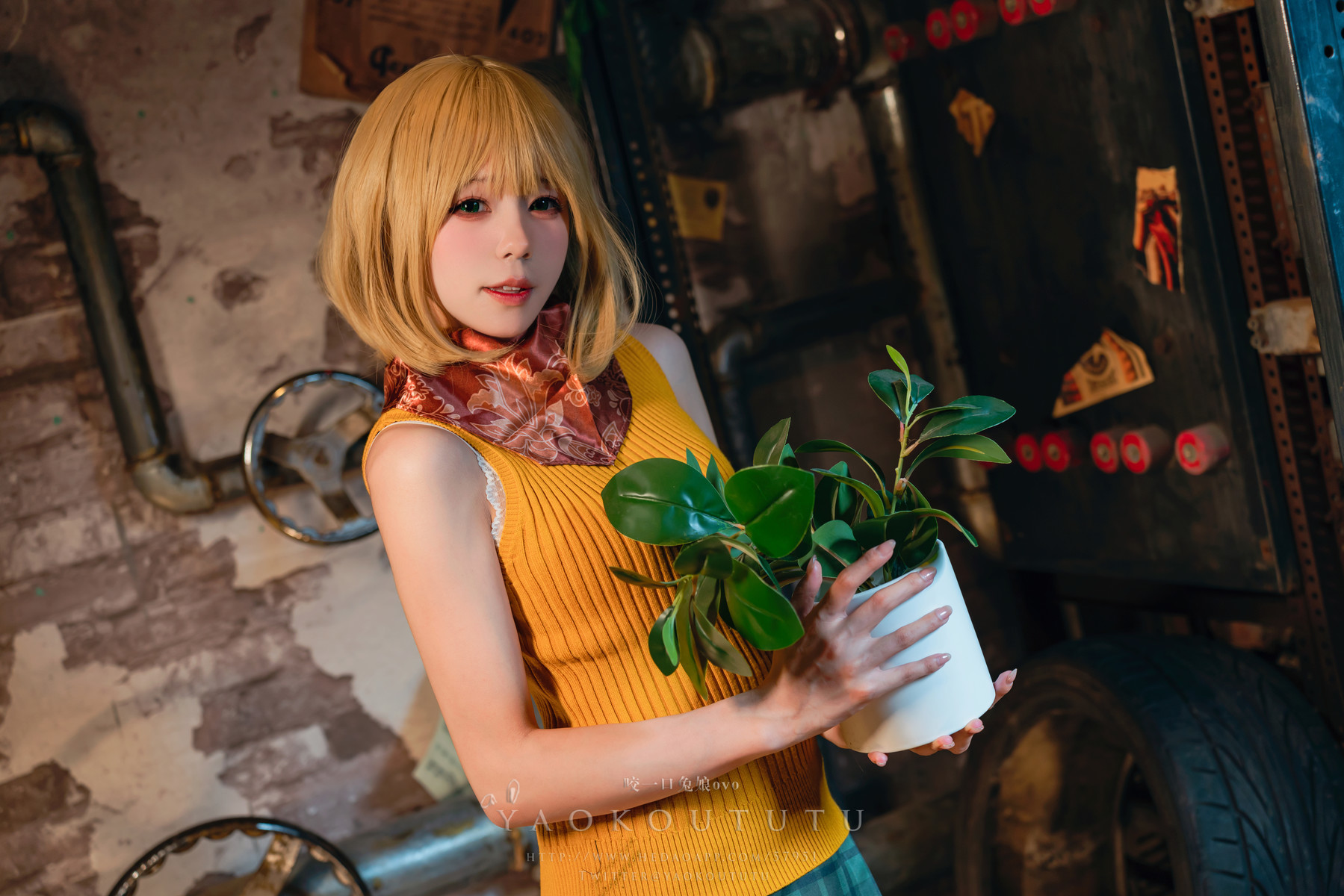 Cosplay 黏黏团子兔 生化危机4重置版 阿什莉(25)