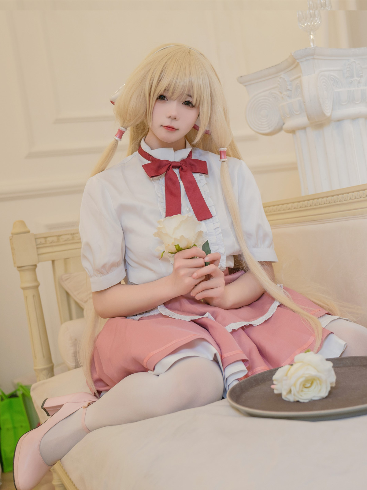 Cosplay 咬一口兔娘 女仆小叽(15)