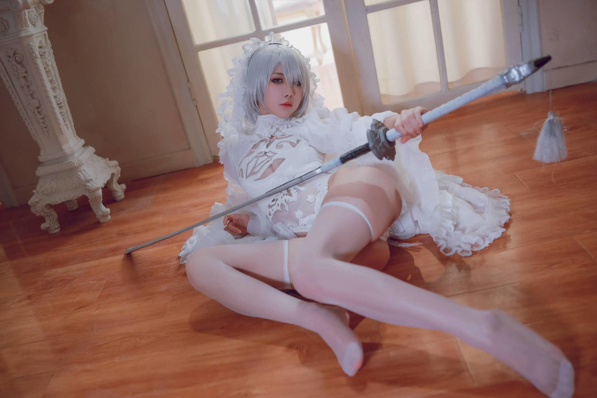 [水淼Aqua] 2B White Version NieR_Automata ニーア オートマタ(17)