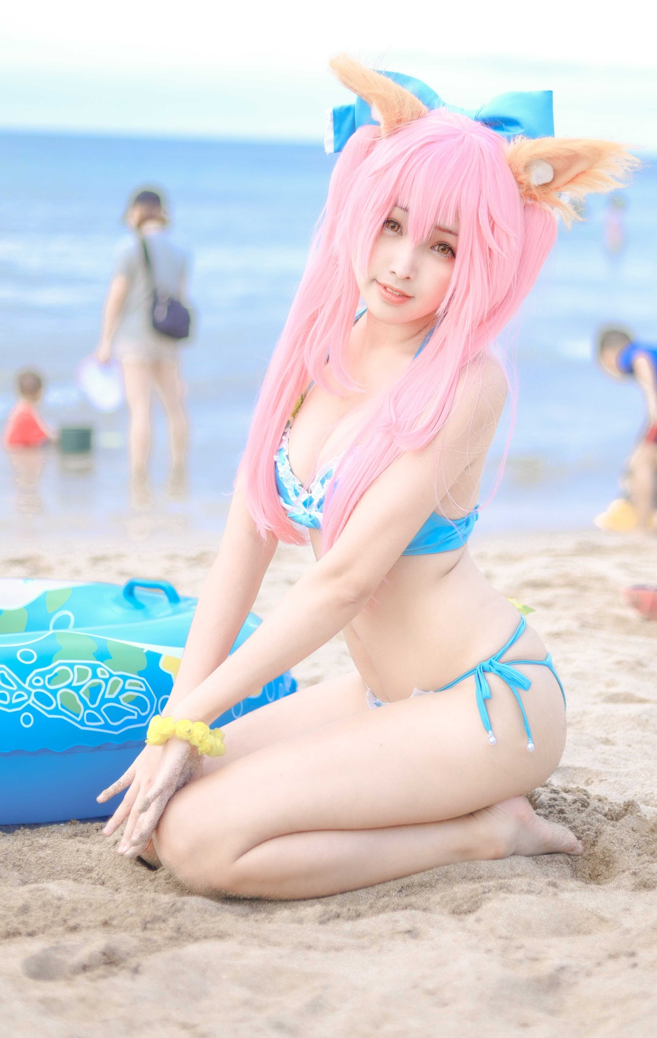 [毛毛喵 momocat] Tamamo no Mae Ver.Swimsuit(11)