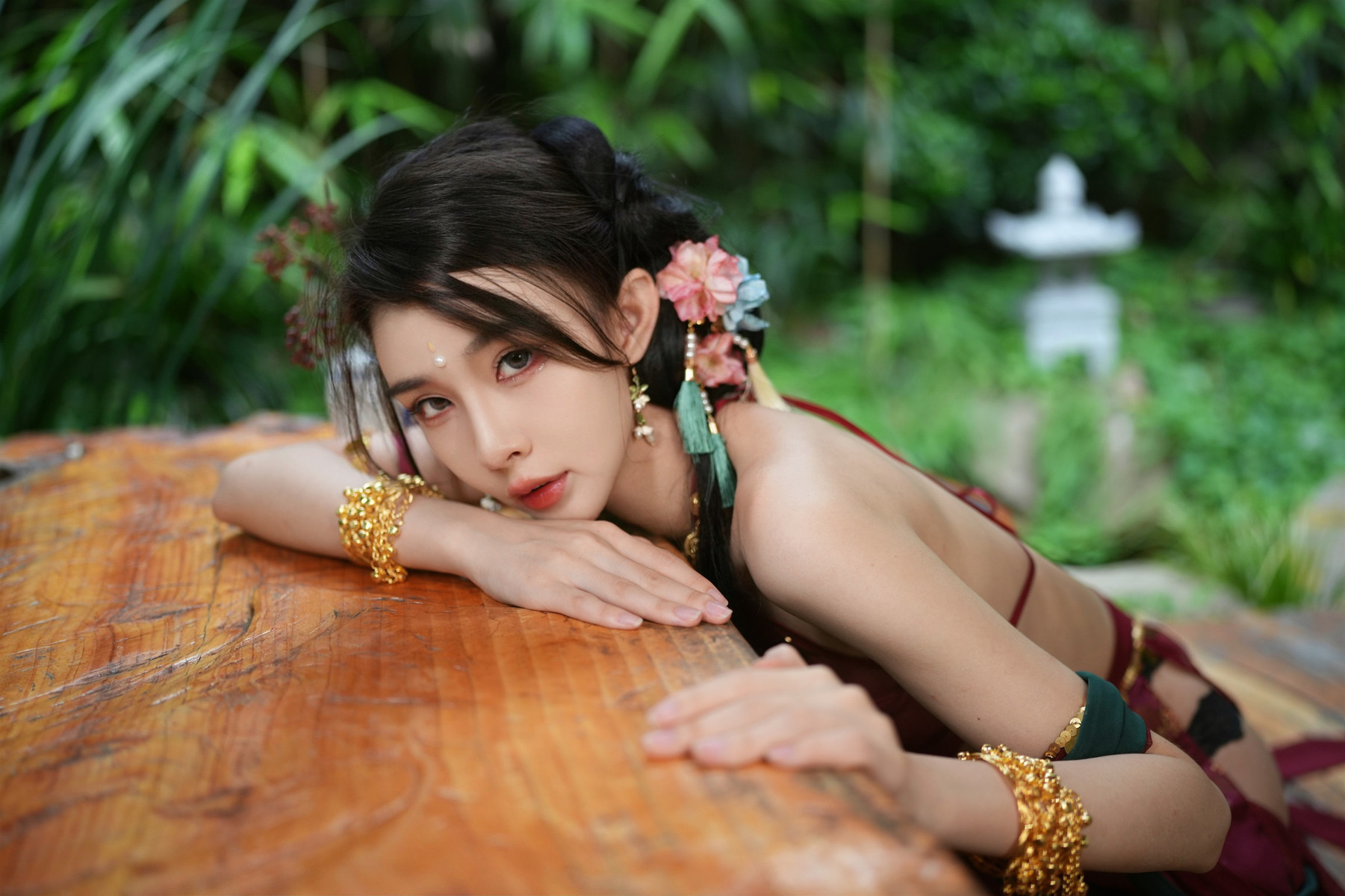 Cosplay 余多多Dudu 妲己的古风诱惑力(10)