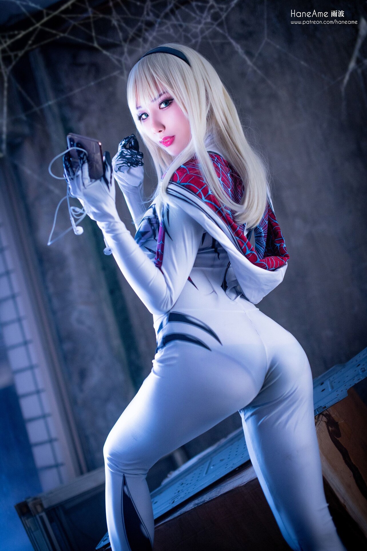 [HaneAme 雨波] Spider Gwen Venom(9)