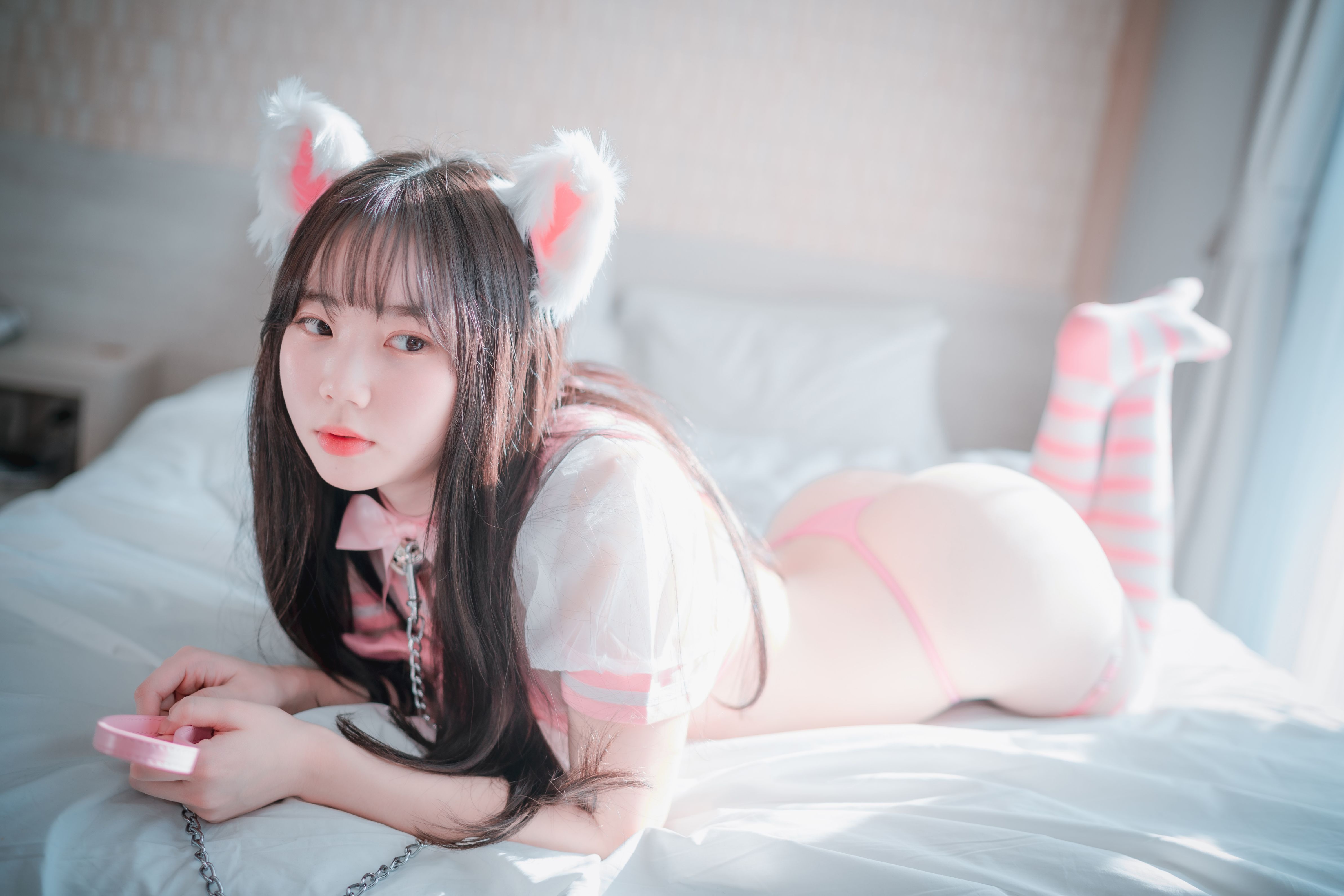 [DJAWA] MyuA - Catgirl in Pink(41)