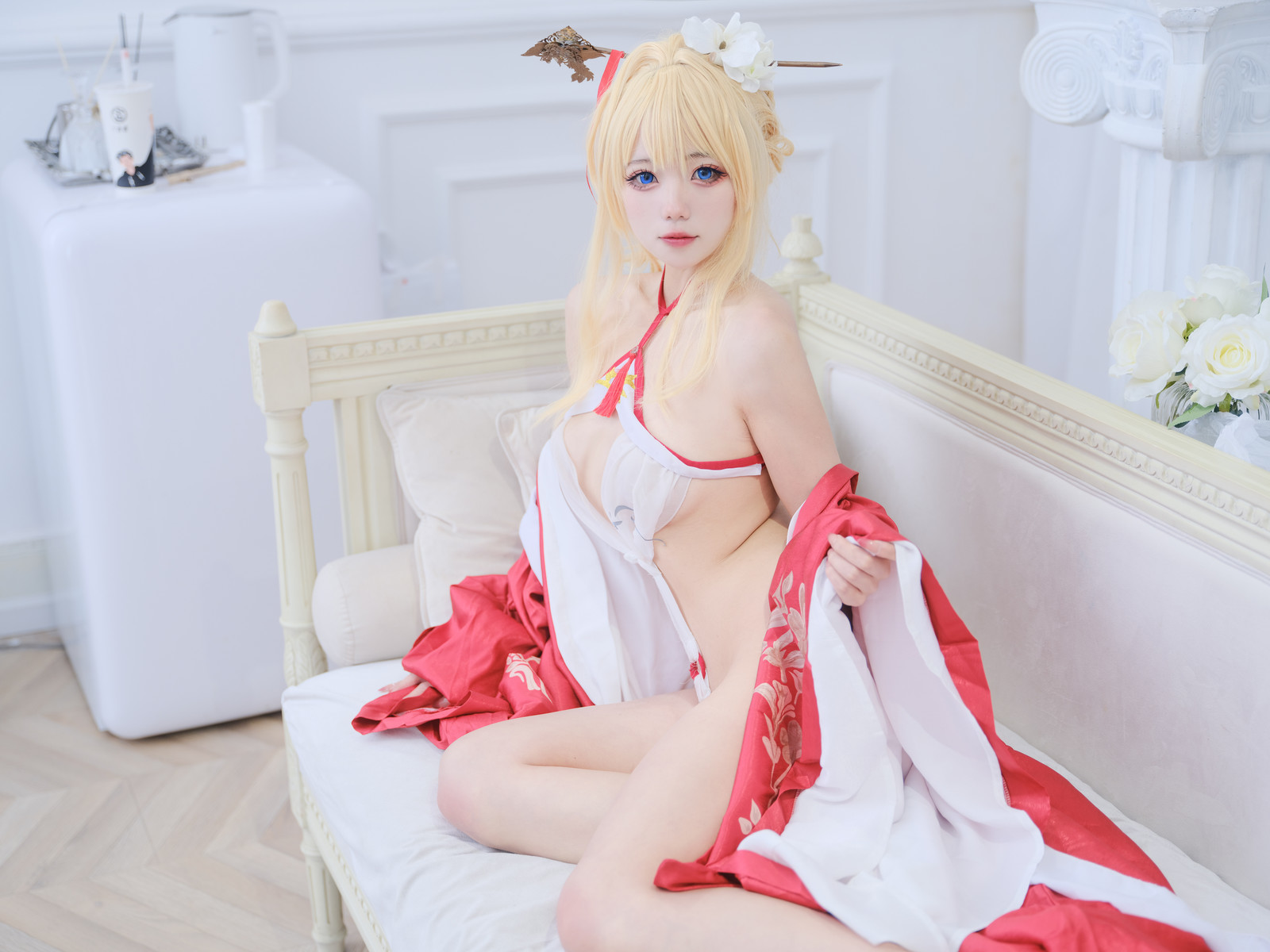 Cosplay 黏黏团子兔 光荣凉夜春雪新年(2)