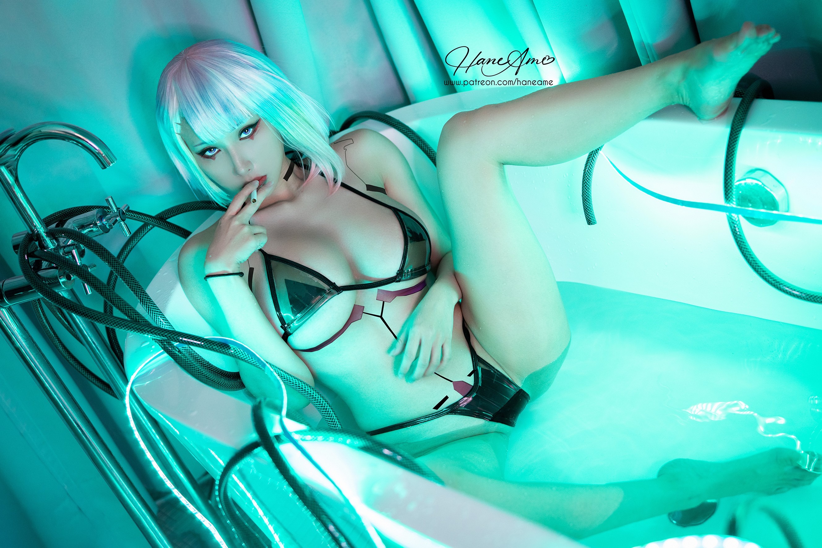 Hane Ame 雨波写真 – Cyberpunk Lucy(8)