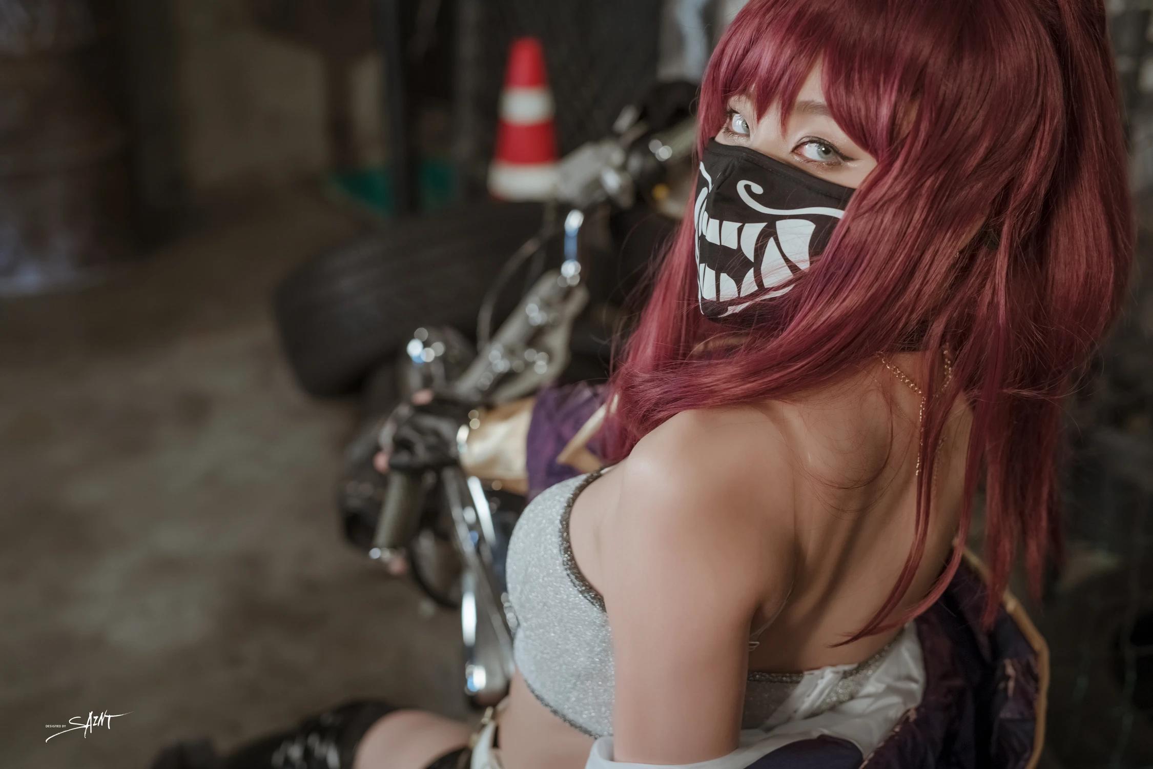 Yuna 유나, [SAINT Photolife] KDA Akali(20)