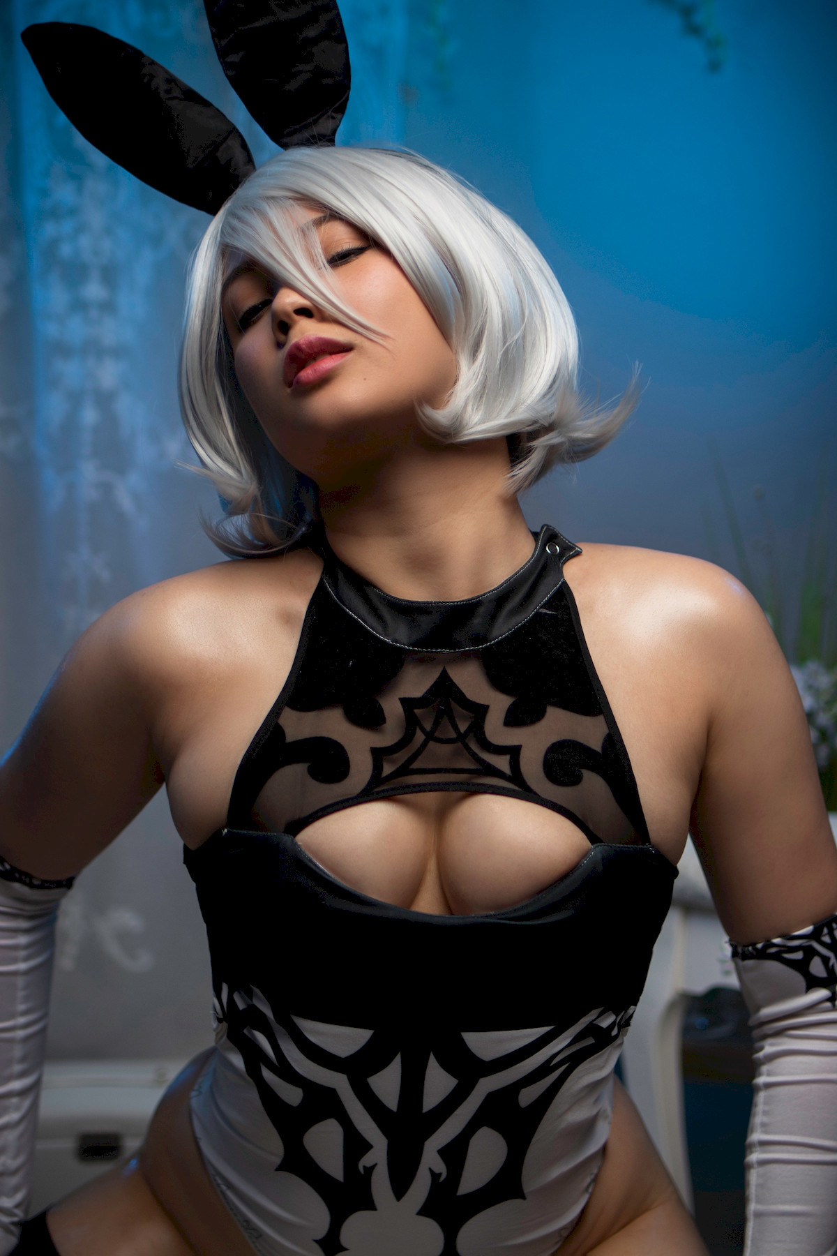 Virtual Geisha Cosplay 2B ヨルハ２号Ｂ型 Bunny(18)