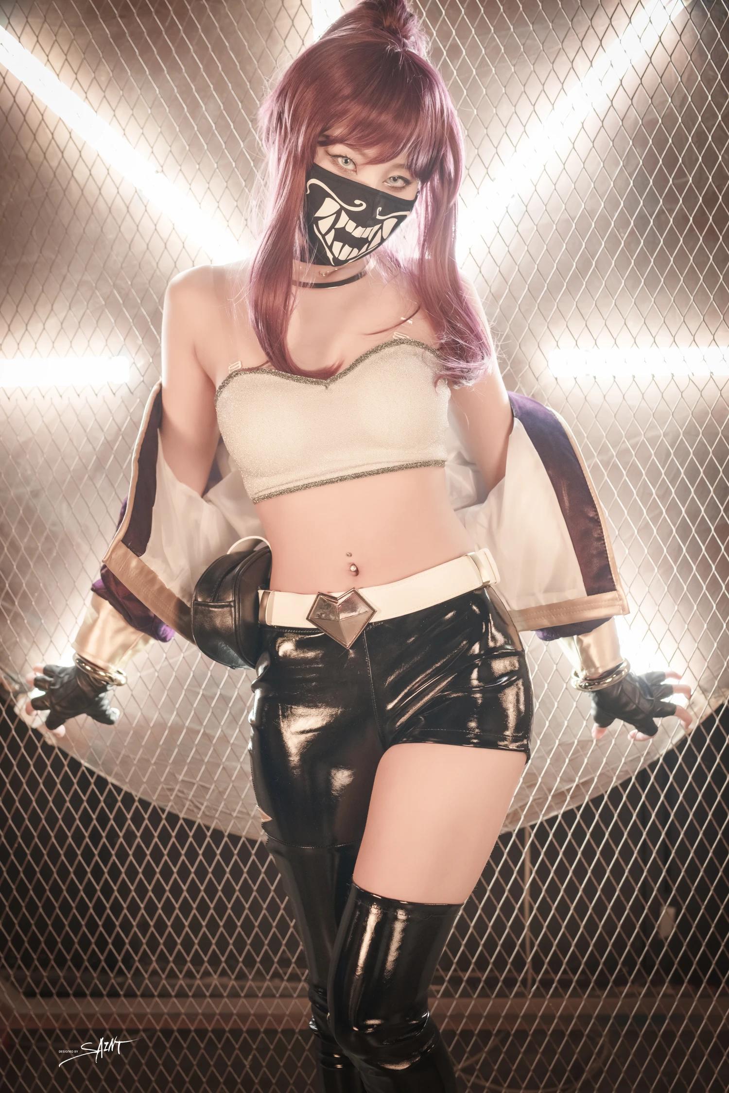 Yuna 유나, [SAINT Photolife] KDA Akali(8)