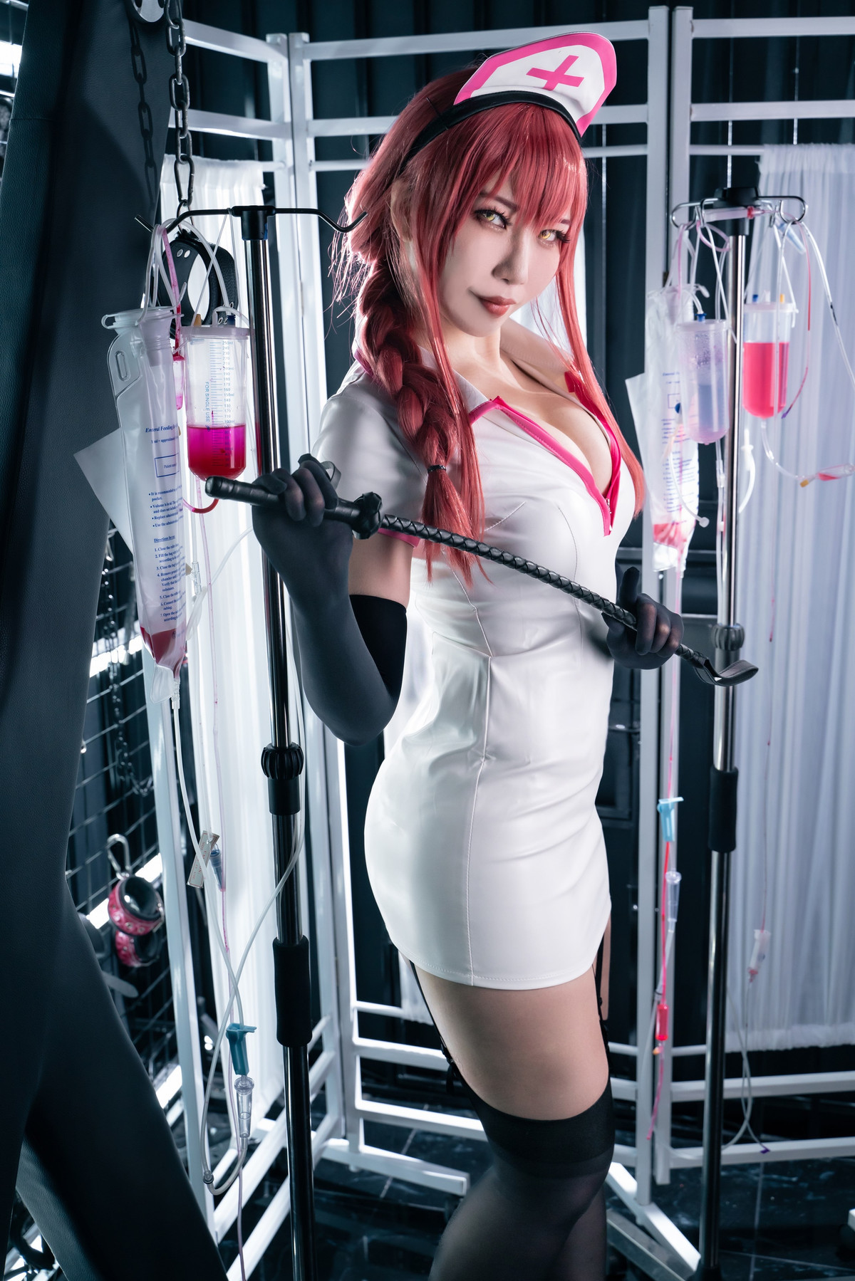 Cosplay 小琪Aki Dark Nurse(5)