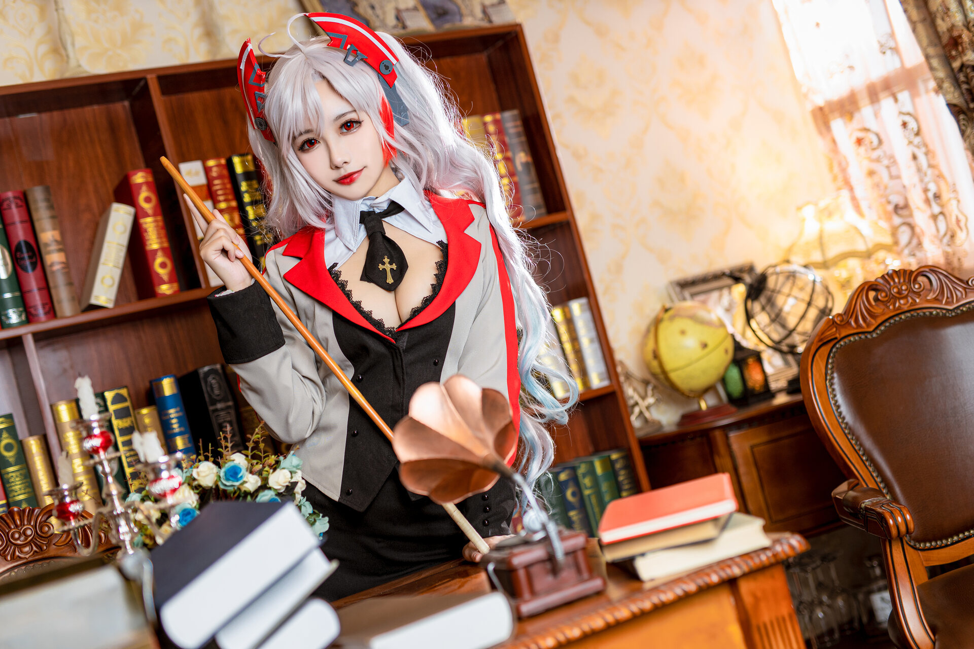 [Momoko葵葵] Prinz Eugen 欧根亲王 Teacher Ver.(11)