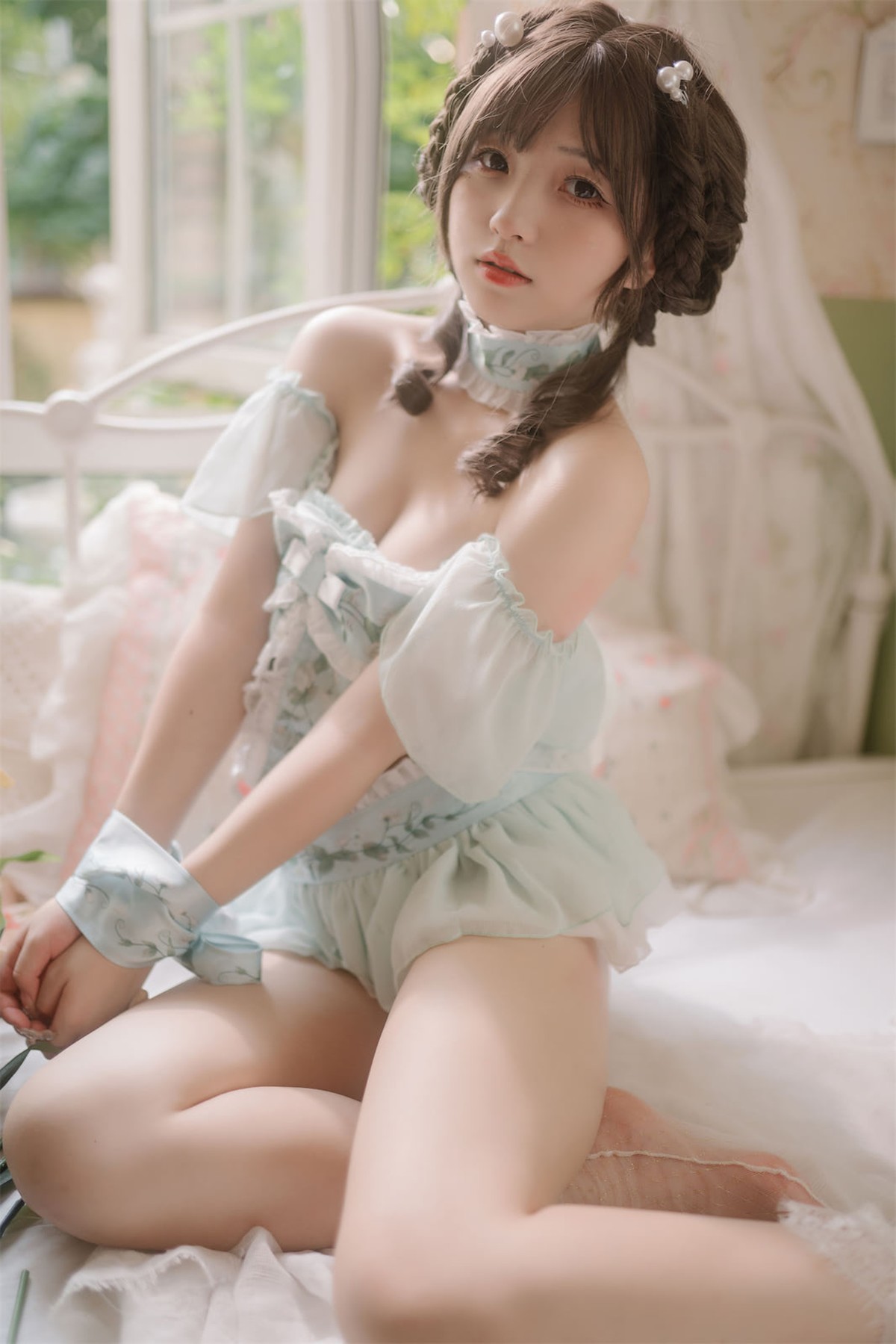 Cosplay 花玲 豌豆公主仆(45)