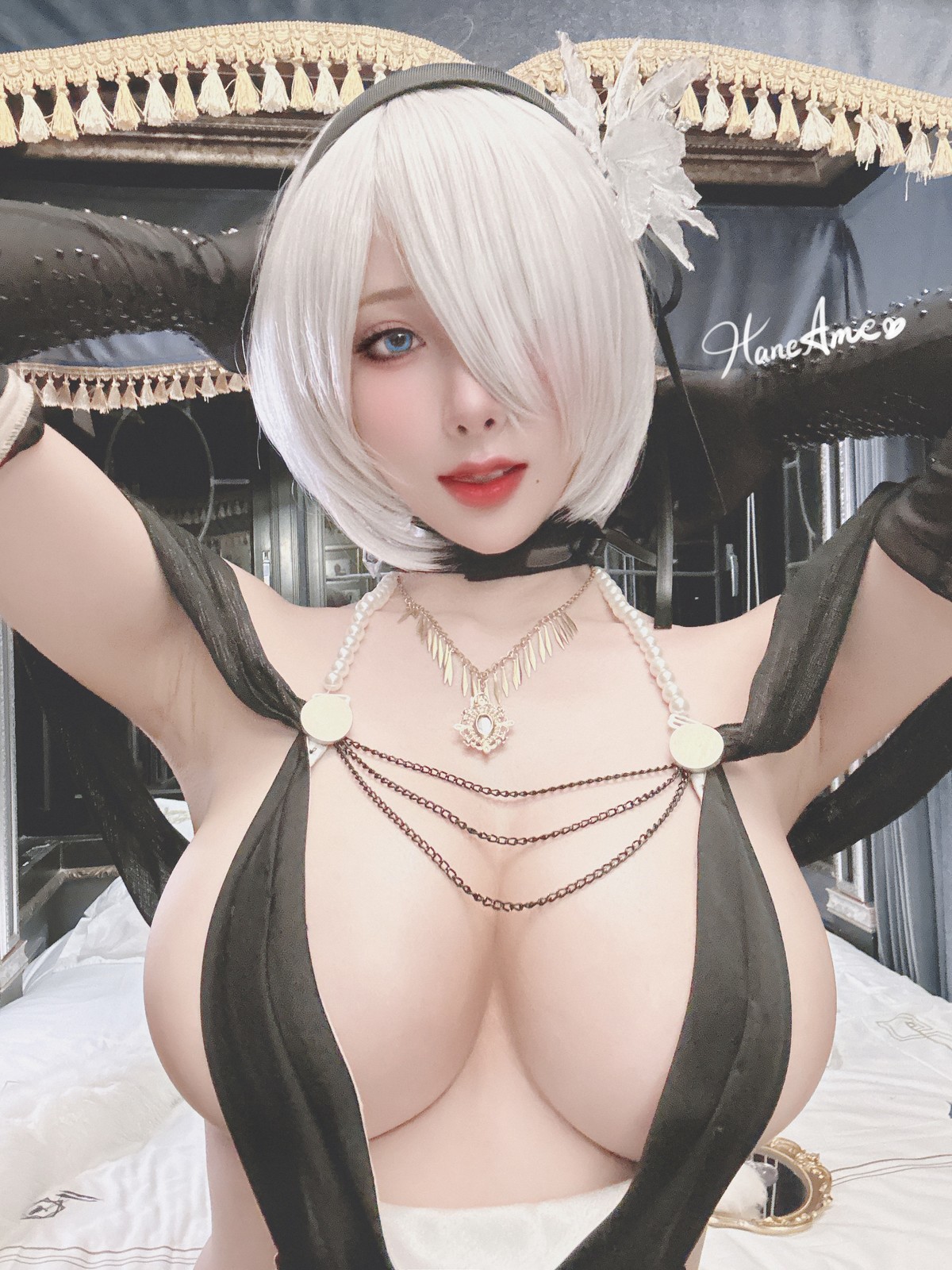 Cosplay 雨波HaneAme YoRHa 2B(46)