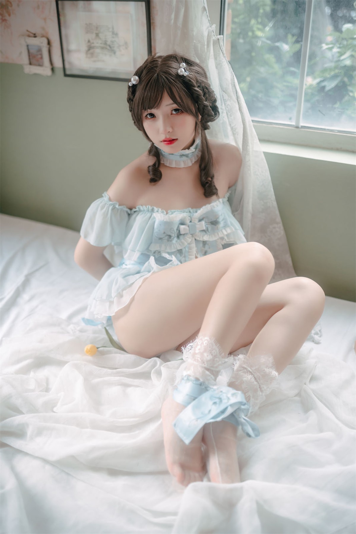 Cosplay 花玲 豌豆公主仆(18)