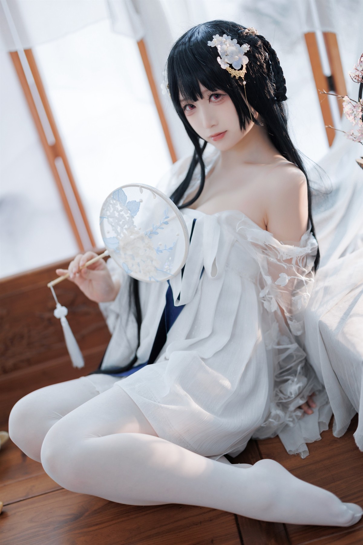 Cosplay 樱落酱 逸仙 膏发凝脂(11)