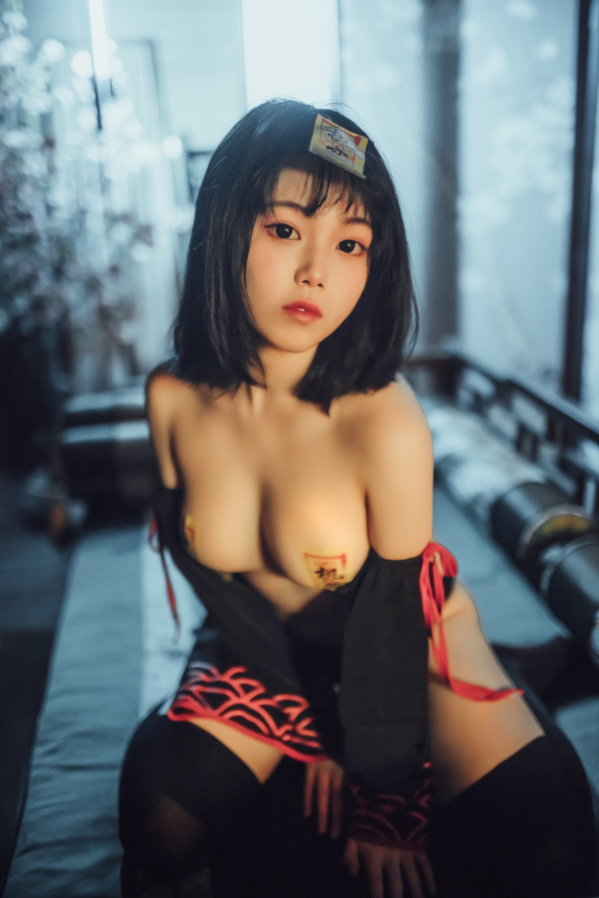 Cosplay 七月喵子 小僵尸 Little Zombie(20)