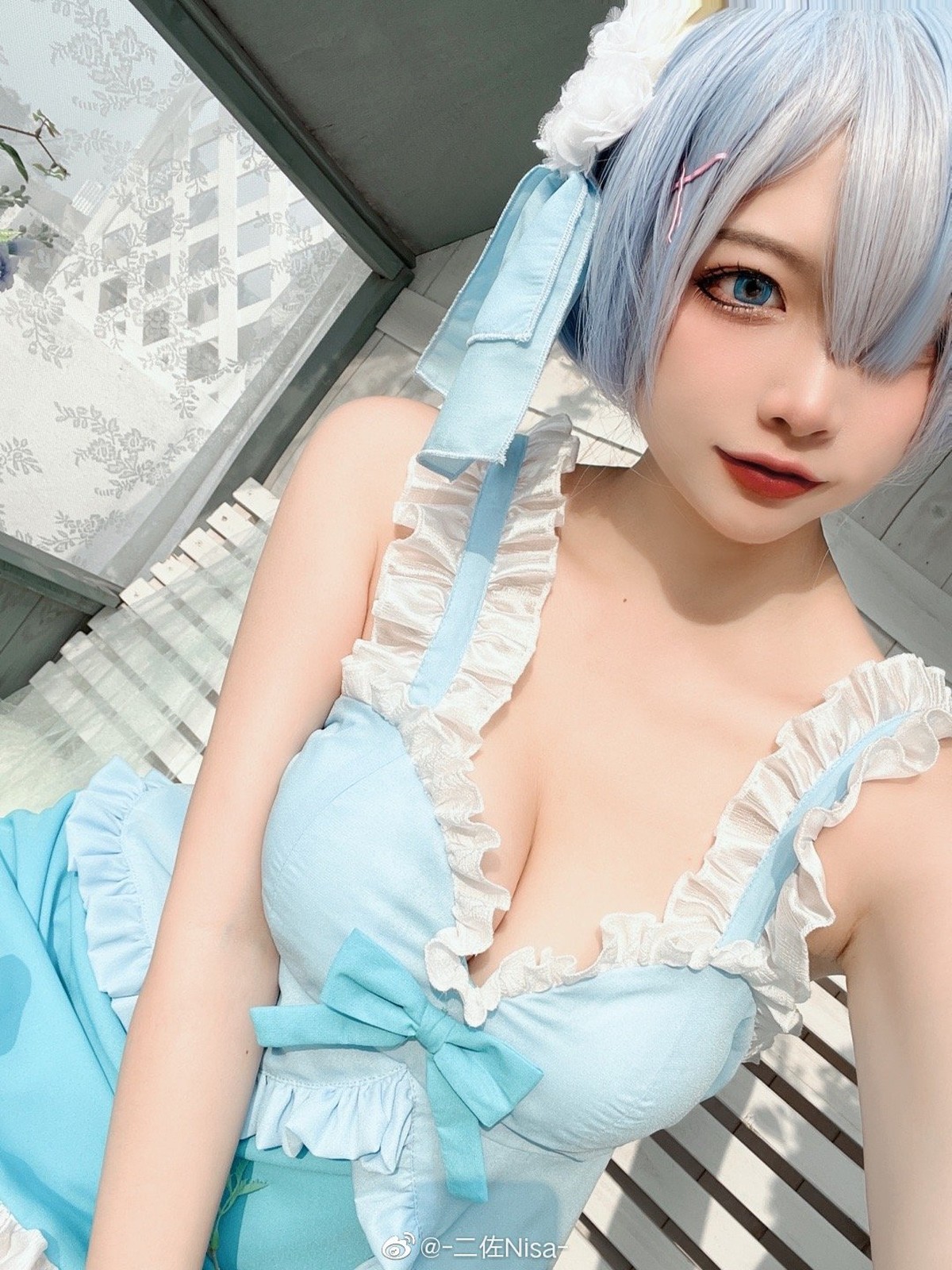 二佐Nisa Cosplay 蕾姆(21)