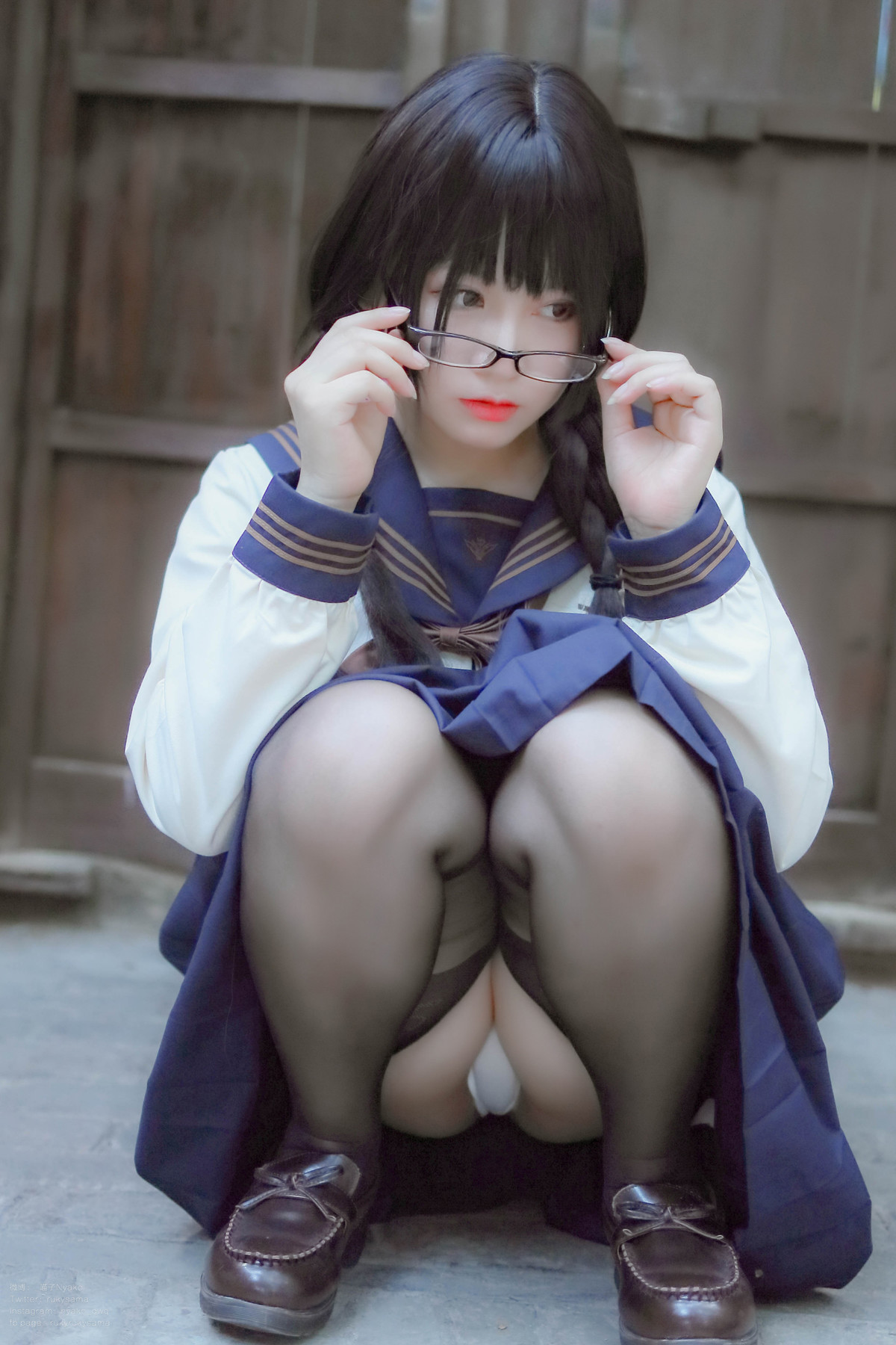 Cosplay Nyako喵子 痴·女子校生 Set.02(32)