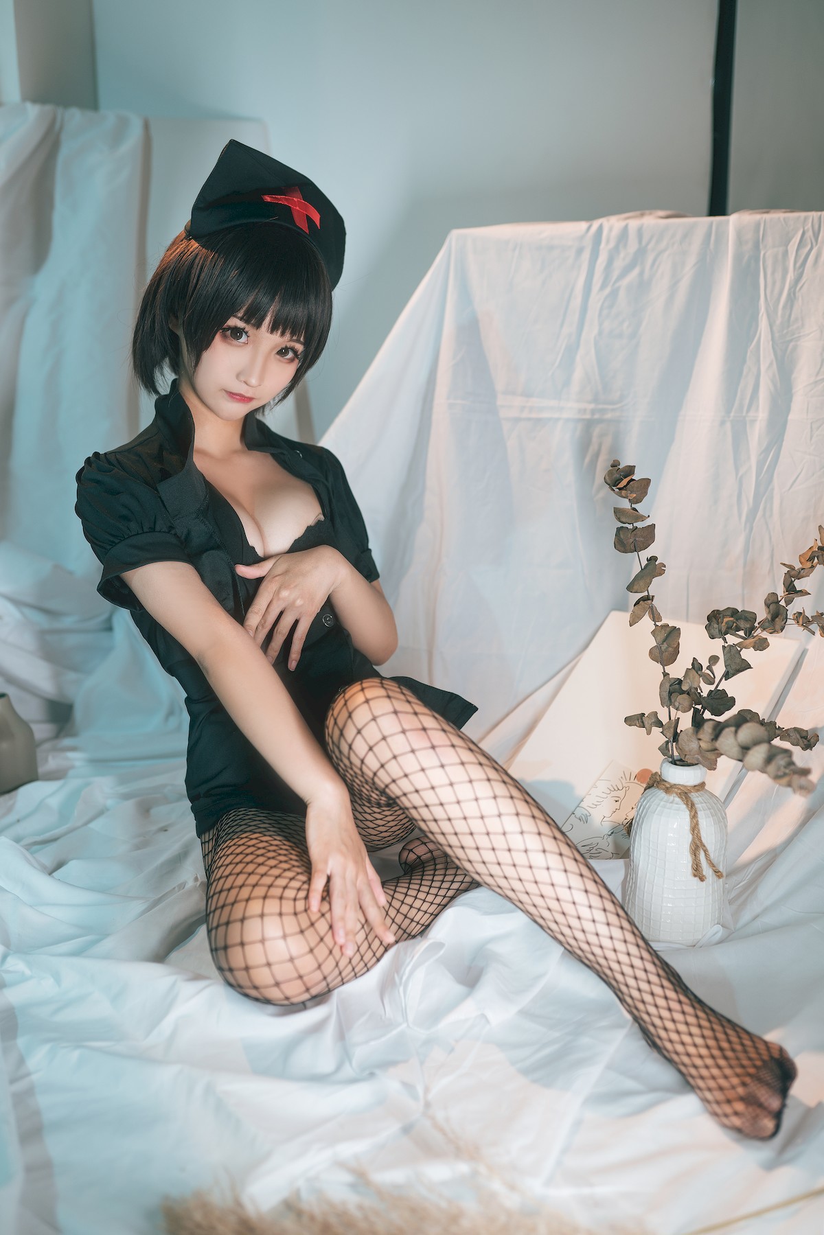 Cosplay 蠢沫沫 Chunmomo 护士 Dark Nurse(33)