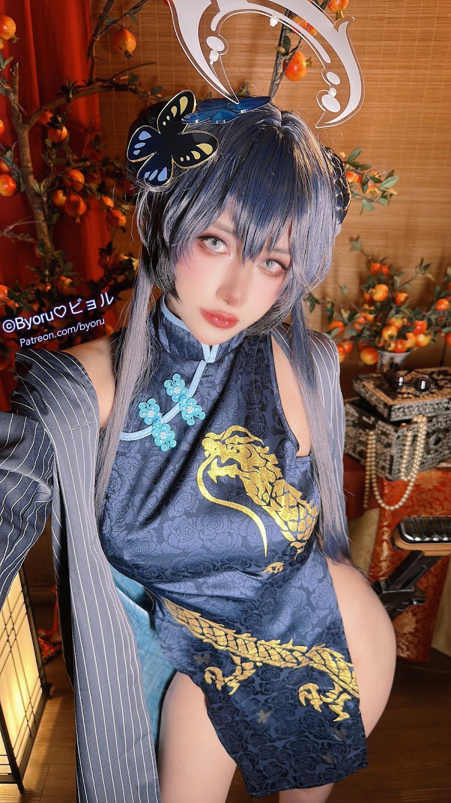 Cosplay 萝莉Byoru 竜華キサキ Kisaki Ryuuge(39)