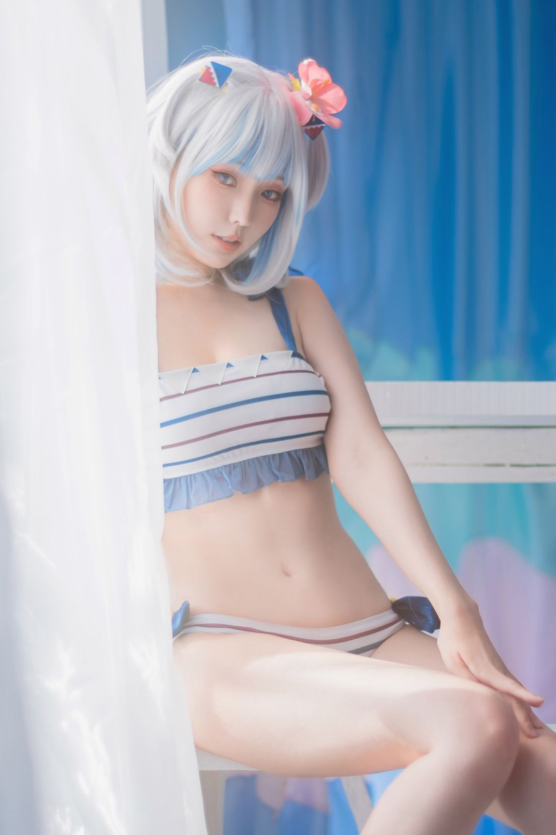 A- Gawr Gura Swimsuit(3)