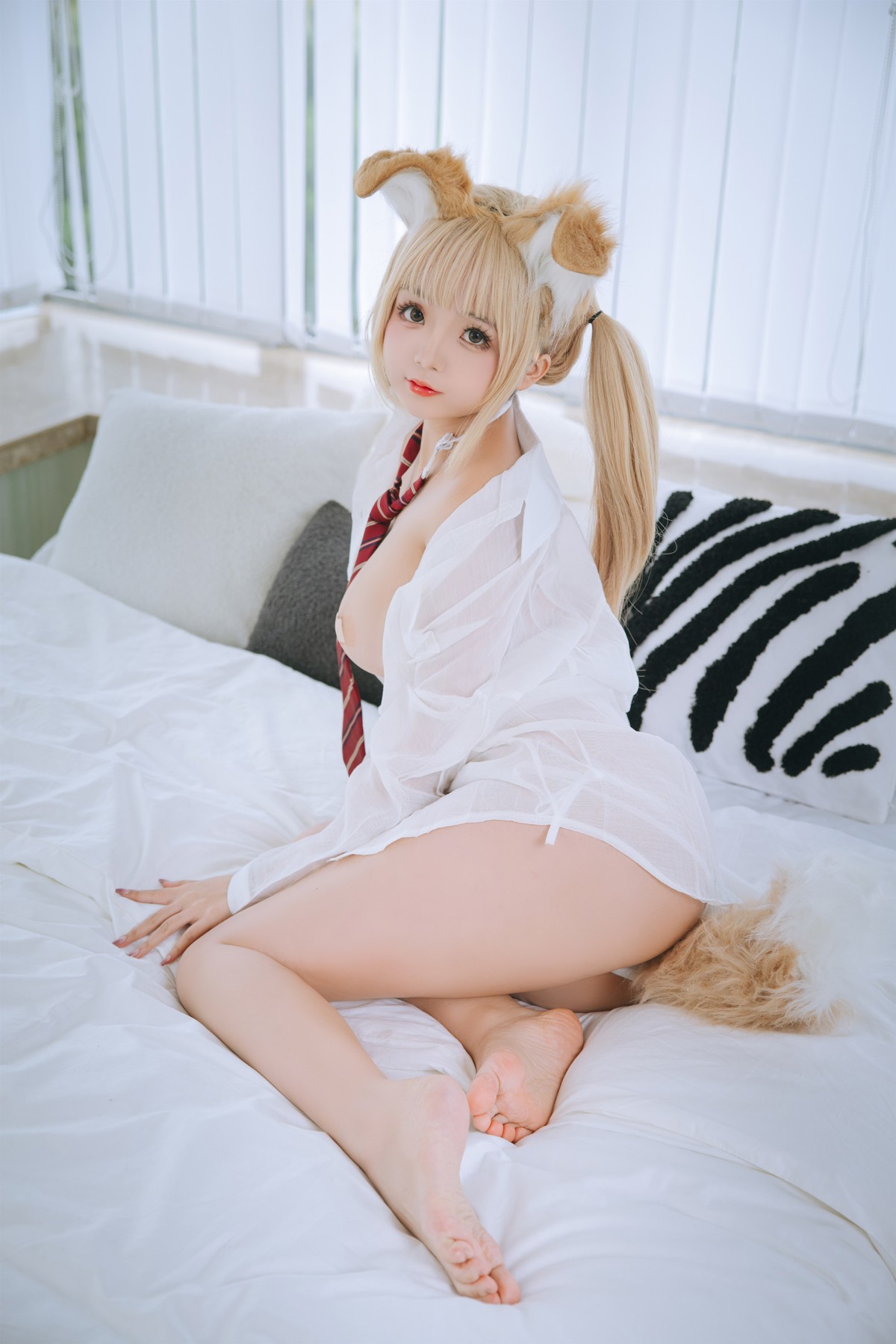 Cosplay 日奈娇 衬衫小狗 Set.01(15)