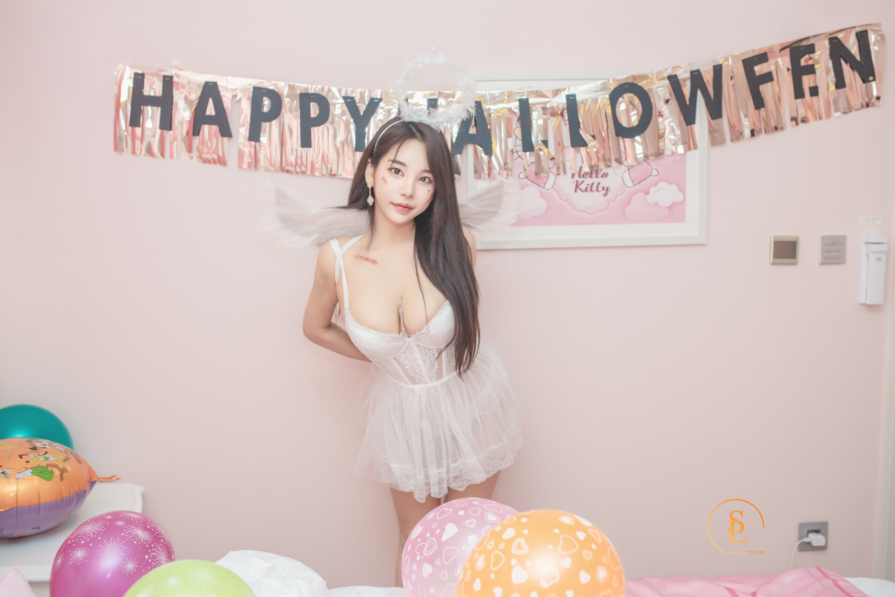 Zzyuri 쮸리, [SAINT Photolife] Pink Halloween(37)