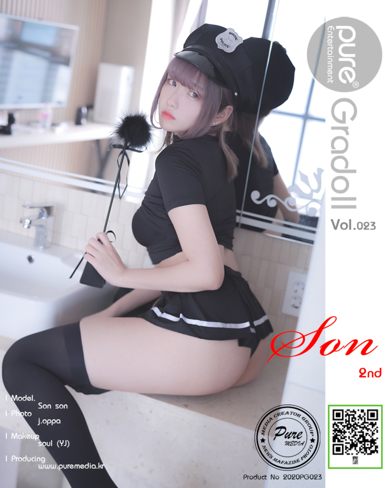 Sonson 손손, [PURE MEDIA] Vol.023 누드 디지털화보 Set.02(3)