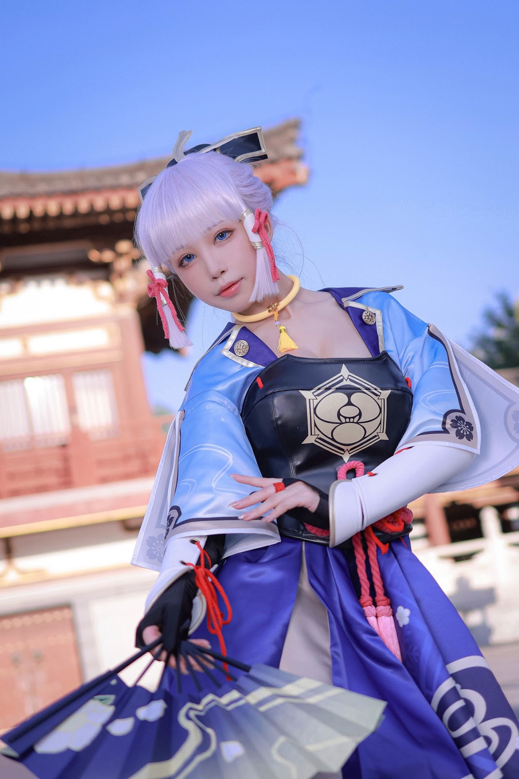 Cosplay 水淼Aqua 神里綾華 Kamisato Ayaka(9)