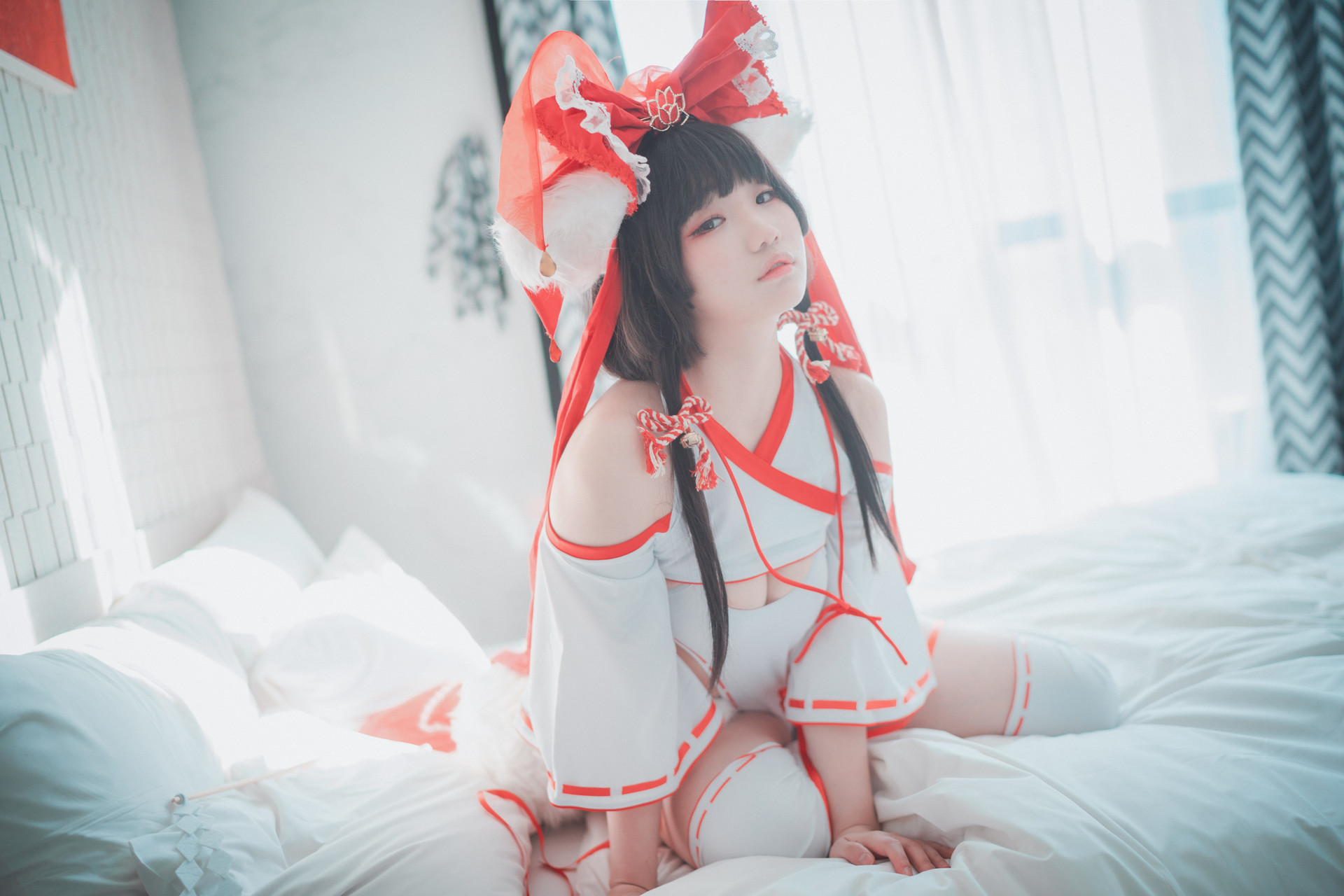 Mimmi 밈미, [DJAWA] Kitsune Miko A.Ver(32)