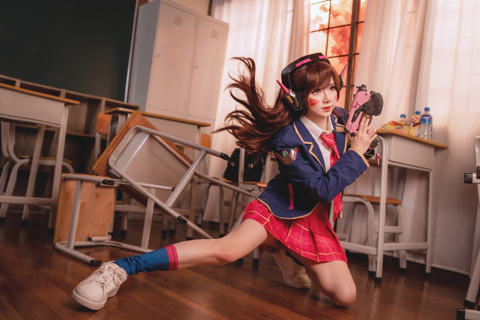 Cosplay Sally多啦雪 D.Va(12)