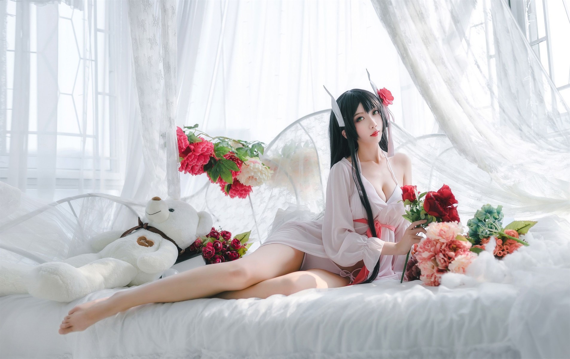 Cosplay 迷失人形QUQ 比叡 月下巡游(5)