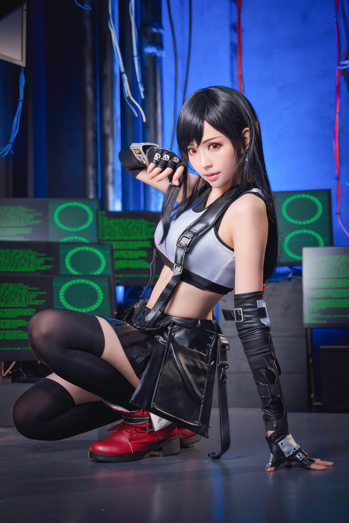 Cosplay ElyEE子 蒂法·洛克哈特 Tifa Set.01(5)