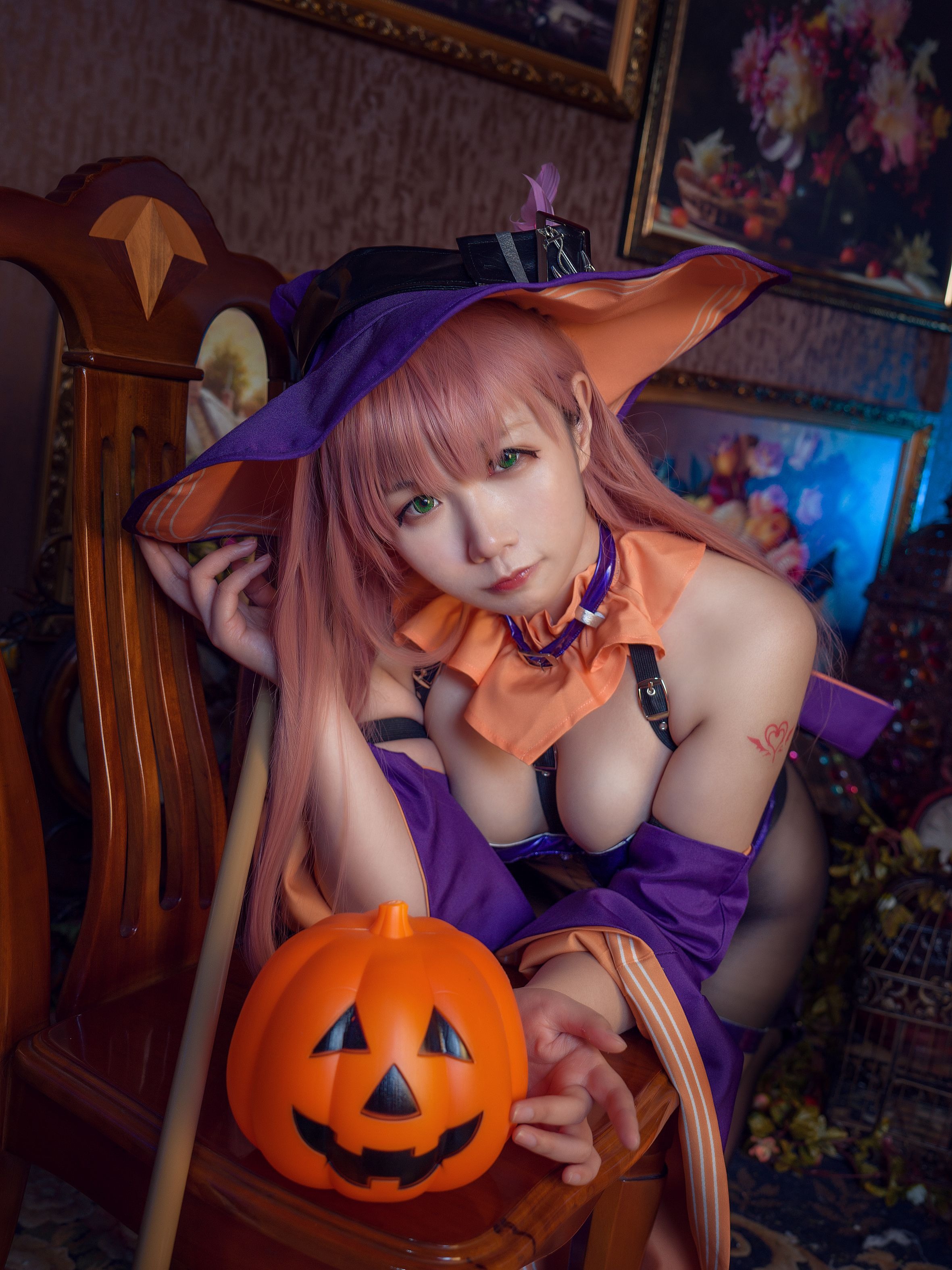 Makachan 麻花麻花酱 - Memphis Halloween (Azur Lane)(33)