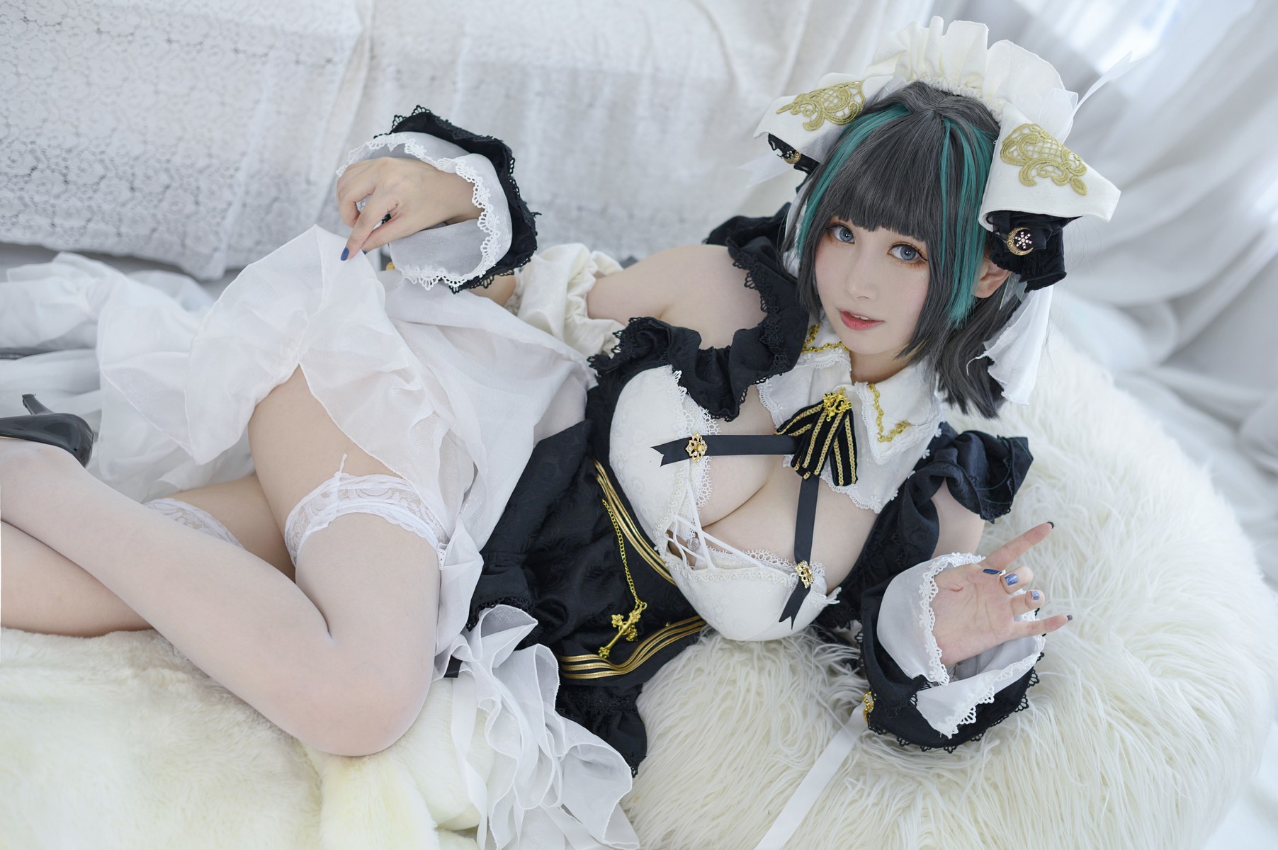 PAKI酱 Cosplay 柴郡(8)