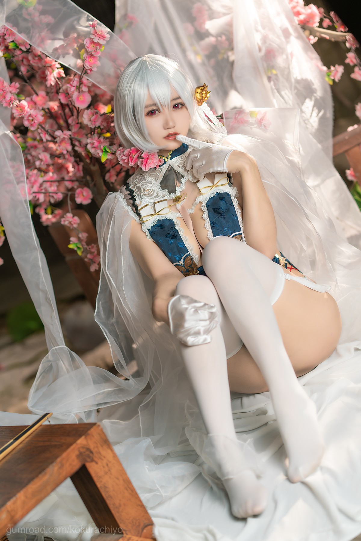 Cosplay 小仓千代 天狼星旗袍(7)