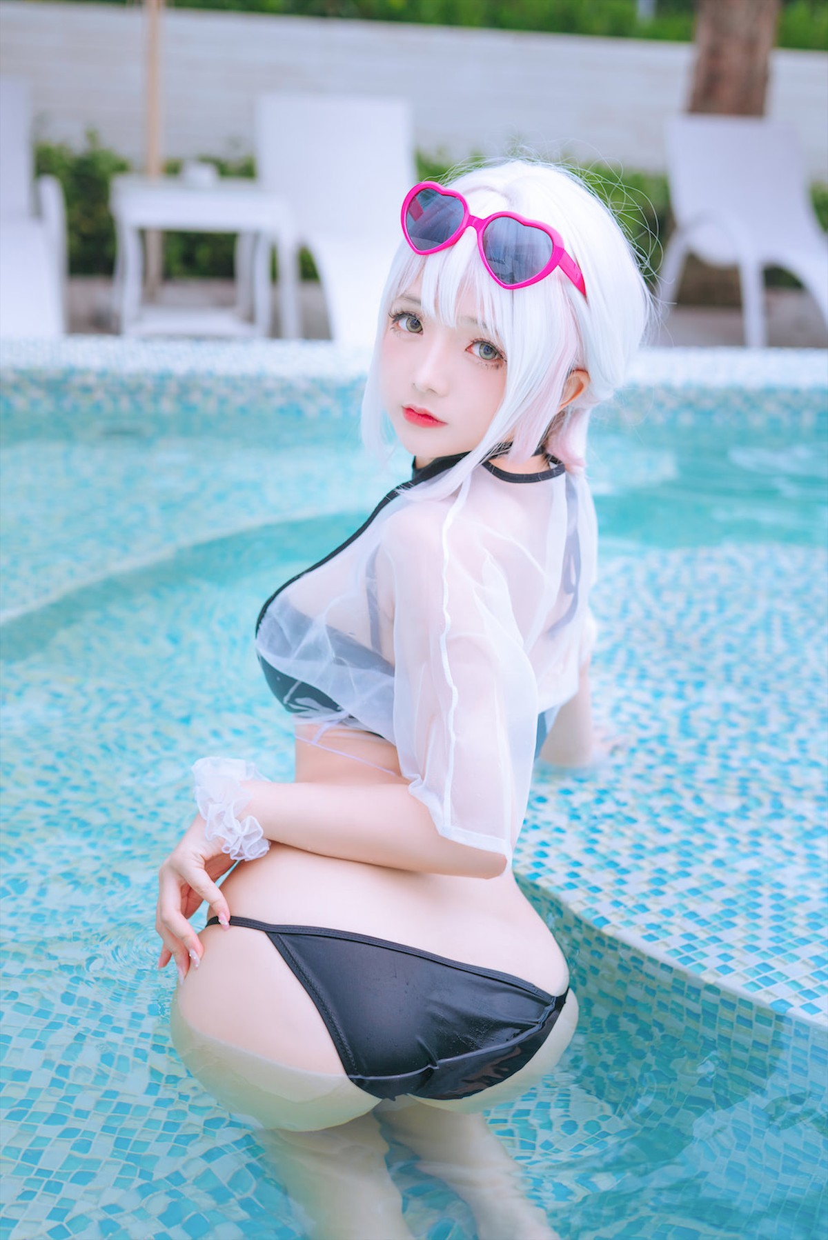 Cosplay 日奈娇 天狼星泳装(2)