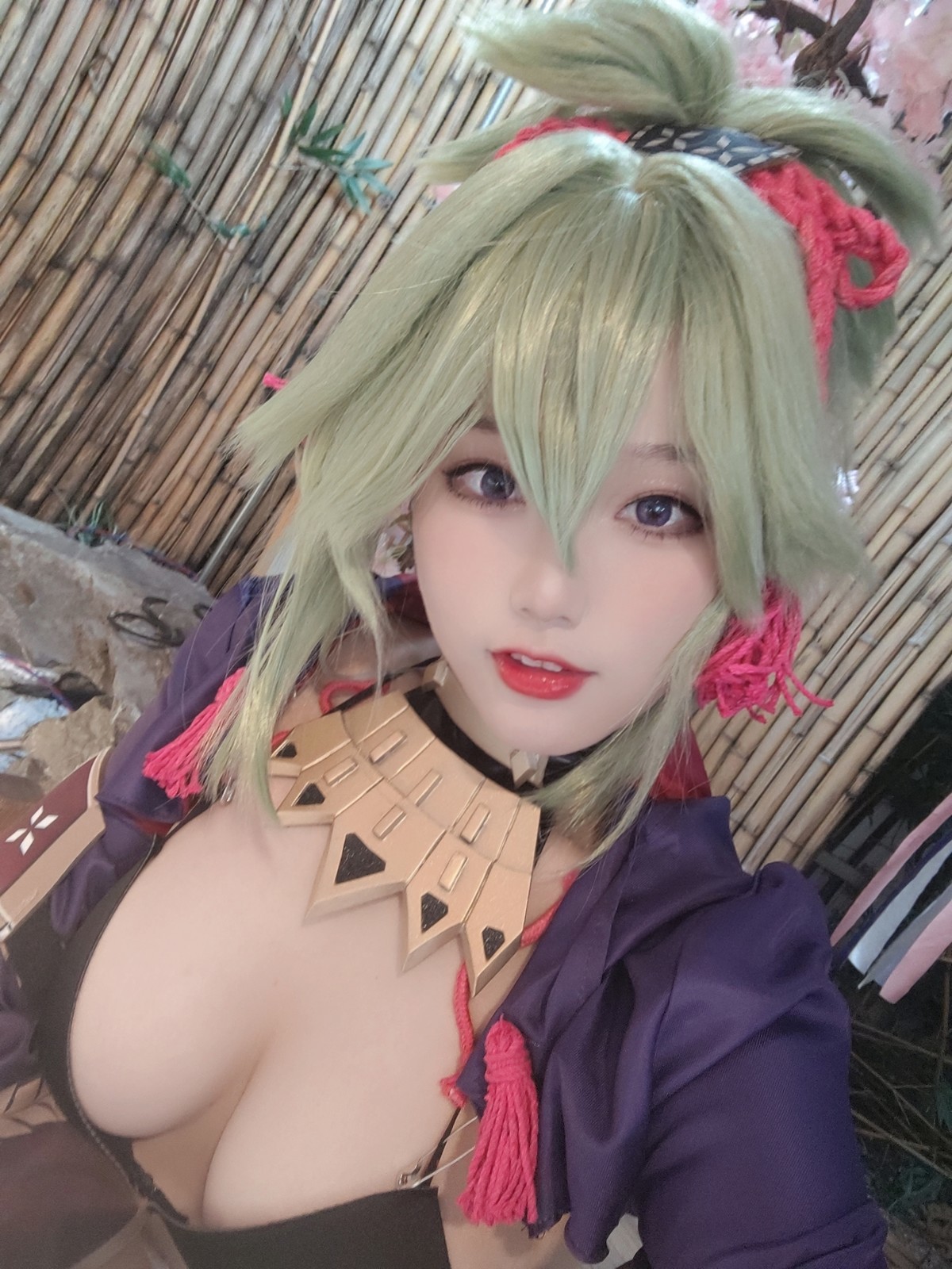 Cosplay 七七娜娜子 久岐忍同人(39)