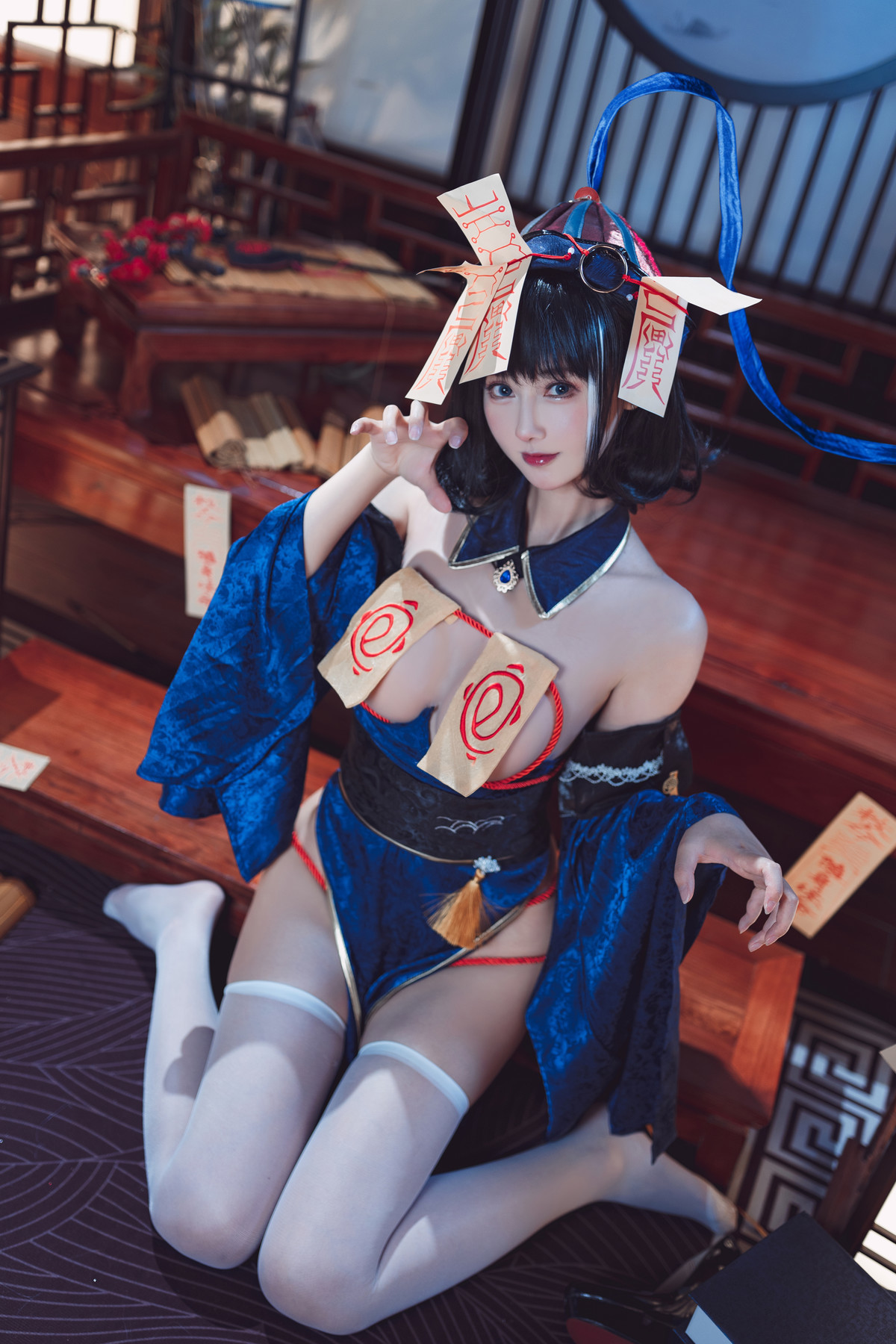 Cosplay 羽生三未 华甲欢庆僵尸三未全(37)