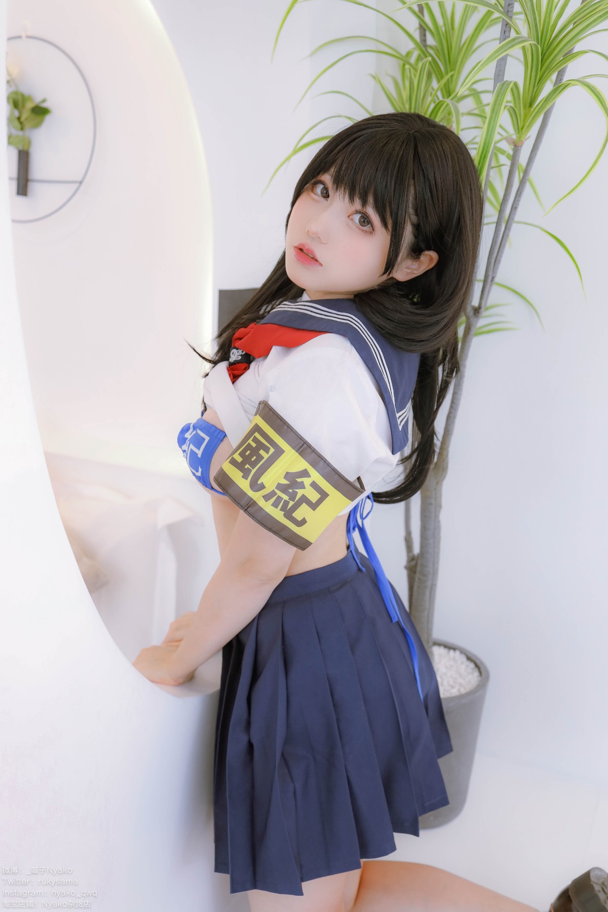 Cosplay Nyako喵子 风纪委员(23)