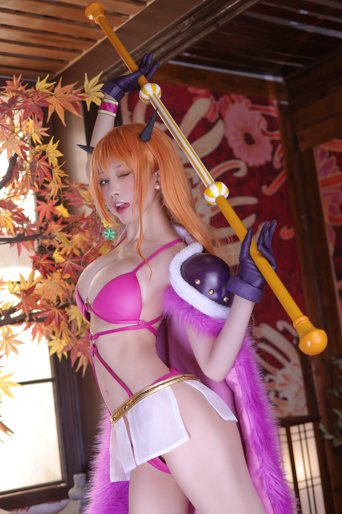 Cosplay 水淼Aqua Nami ナミ Set.01(4)