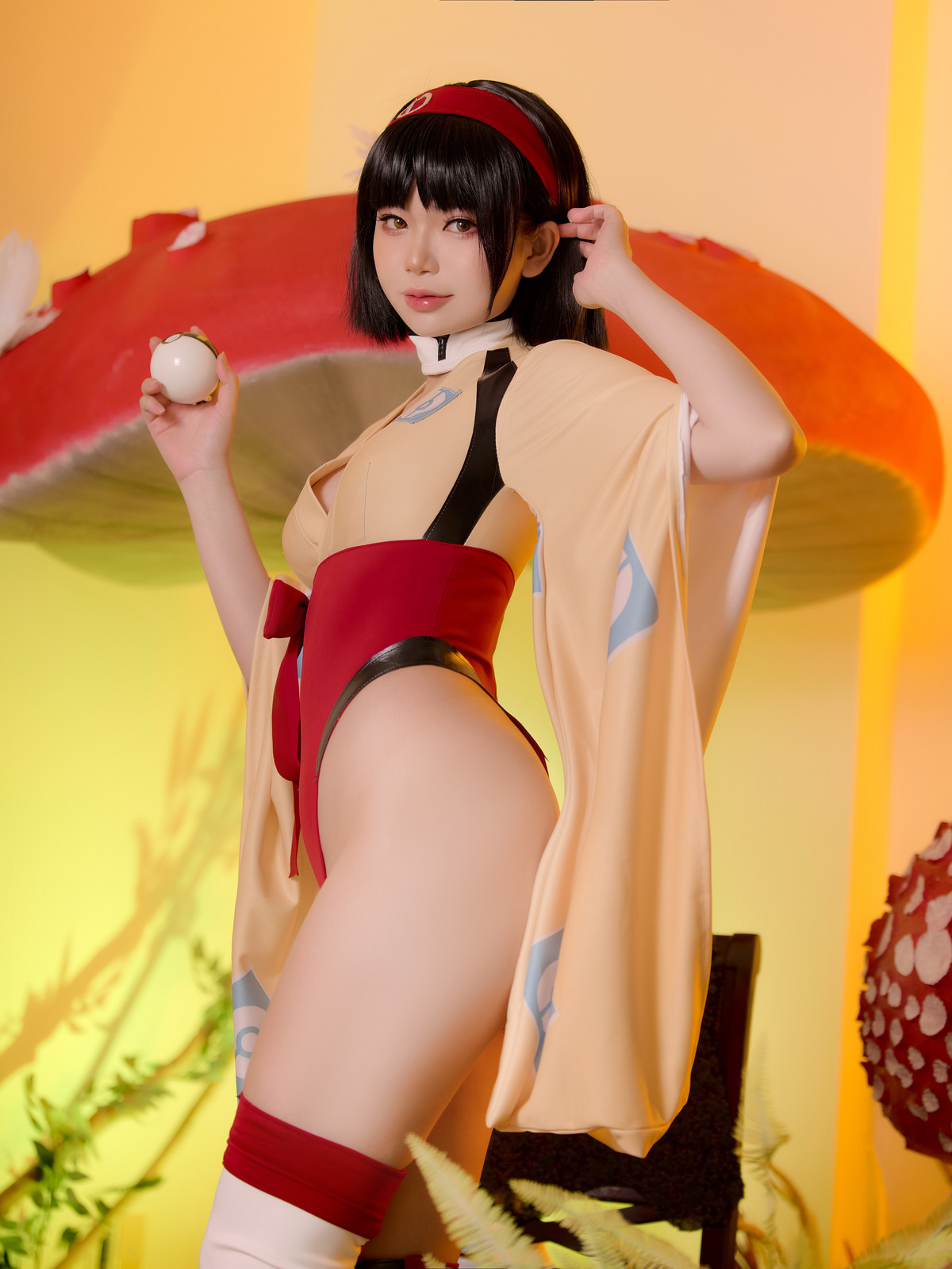 Cosplay ZinieQ Erika Pokemon(2)