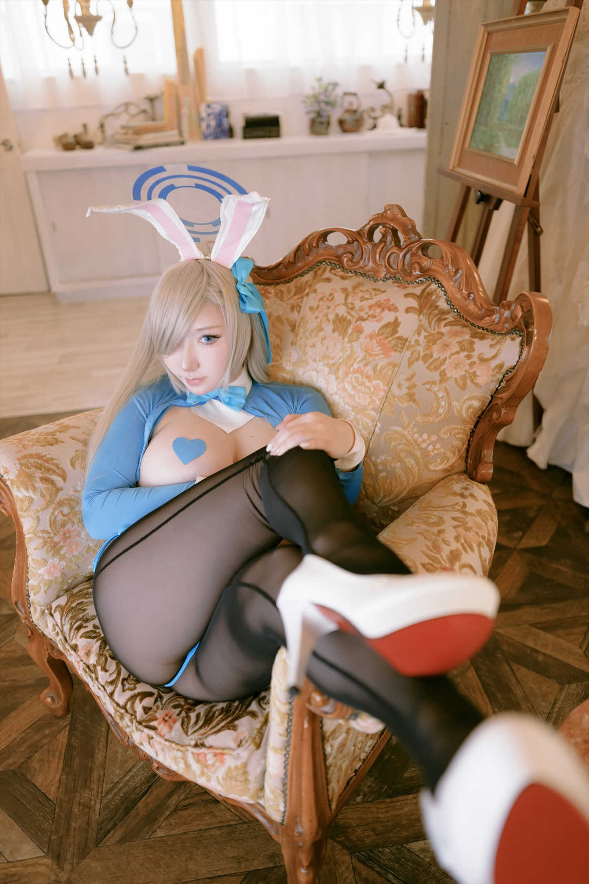 Cosplay サクSAKU Asuna Omake(30)