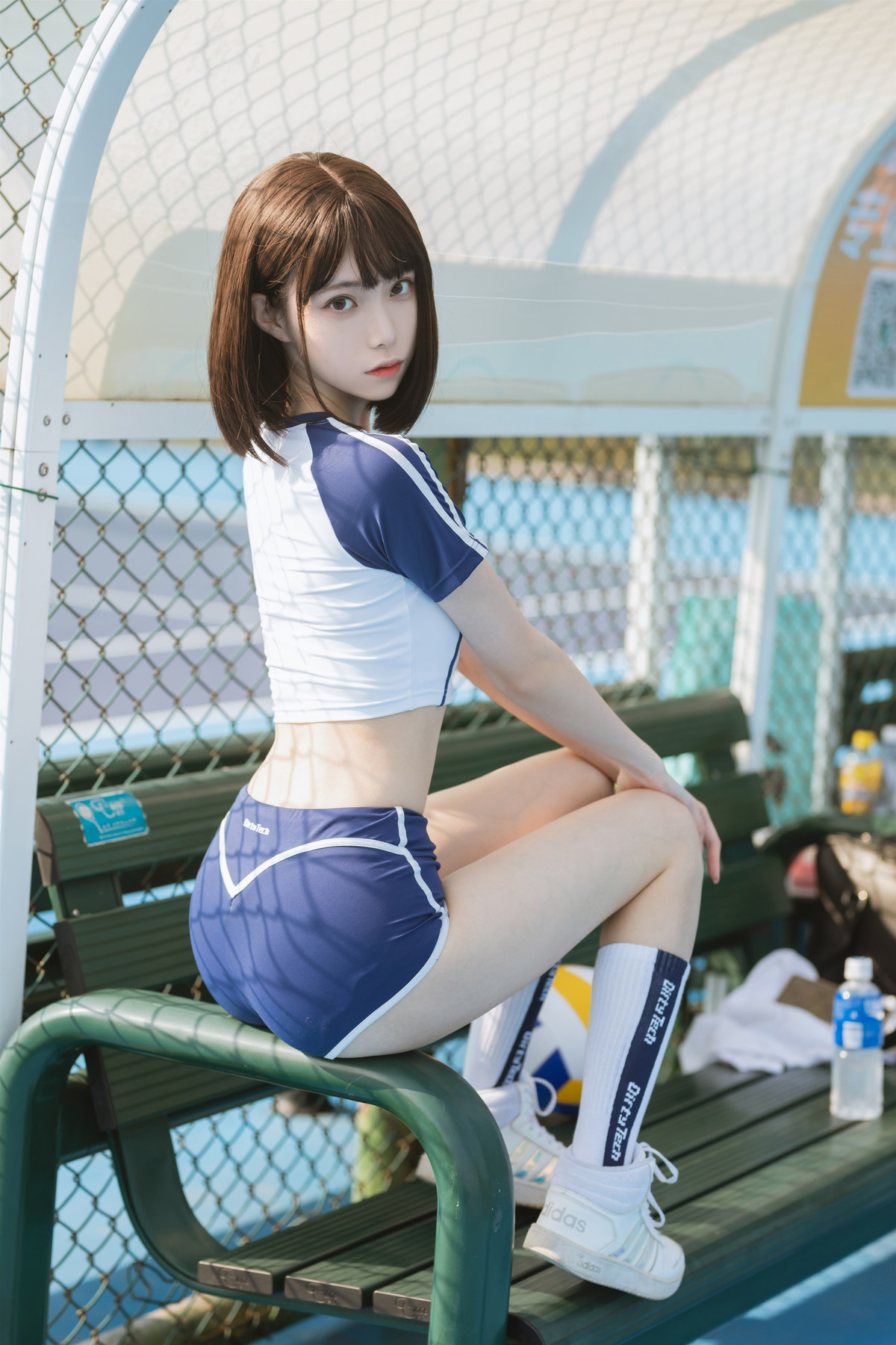 Cosplay 许岚 夏日运动服(17)