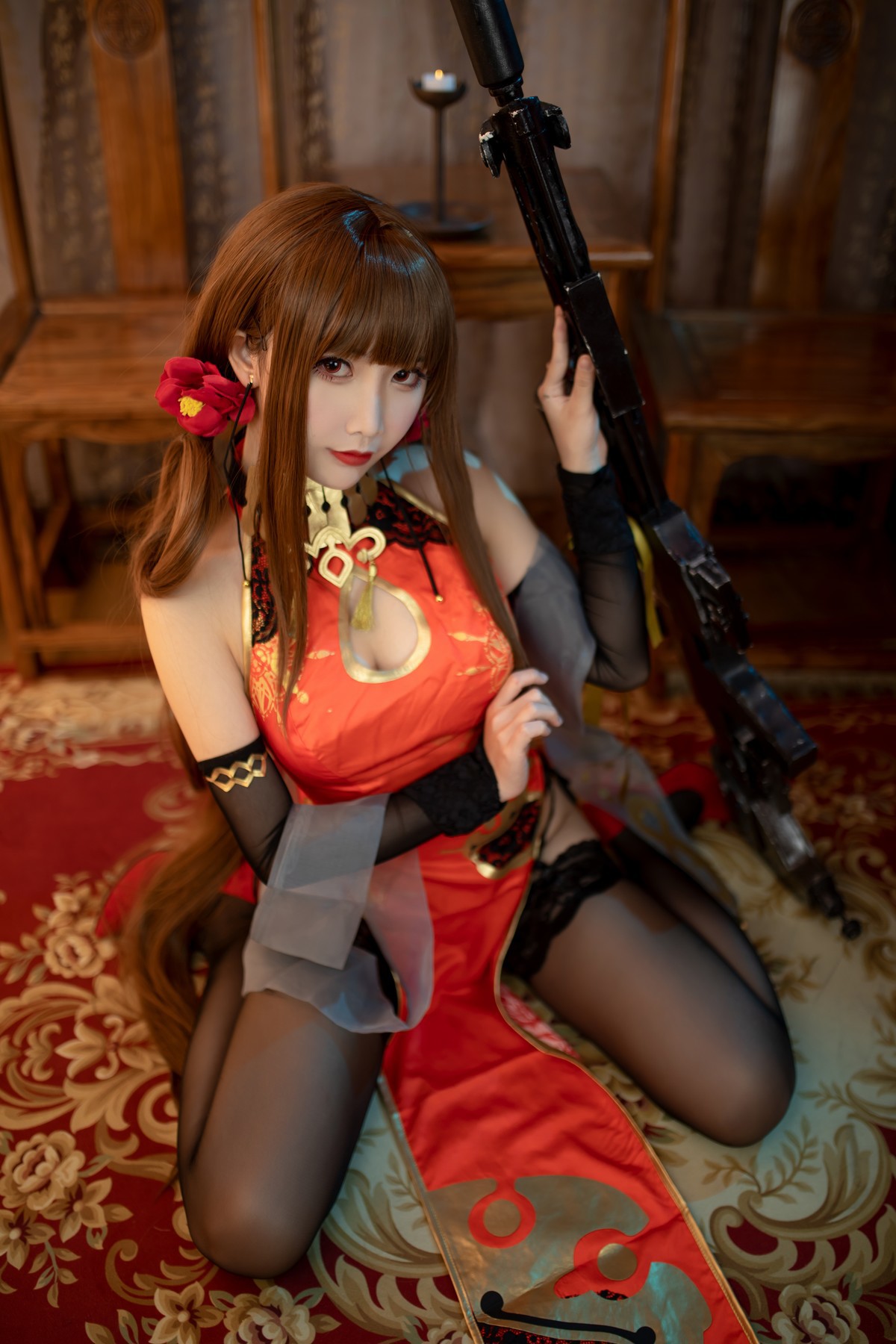 Cosplay 面饼仙儿 DSR50 红牡丹(24)