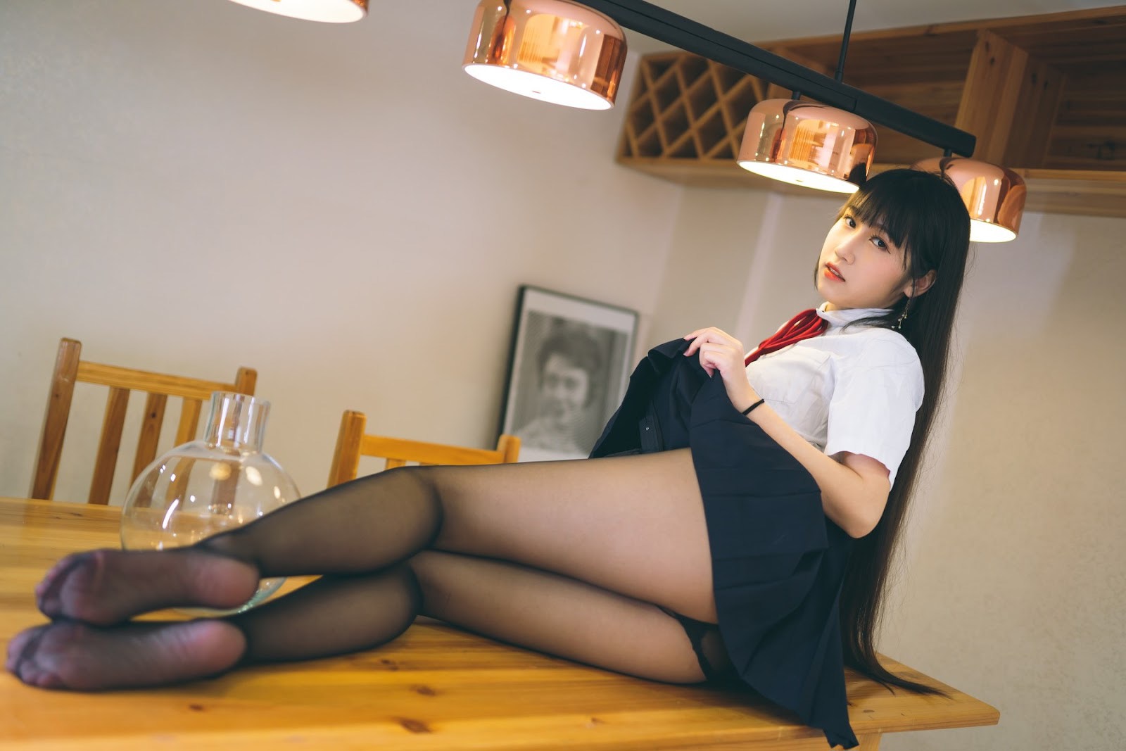 Cosplay 不呆猫 校服JK(17)