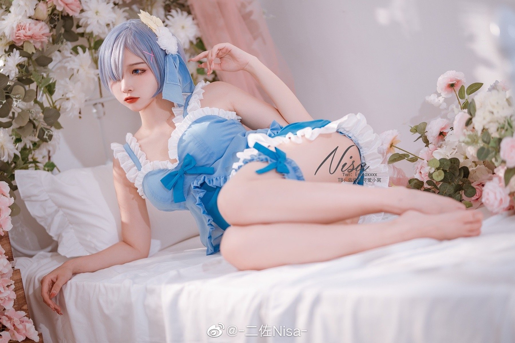 二佐Nisa Cosplay 蕾姆(15)